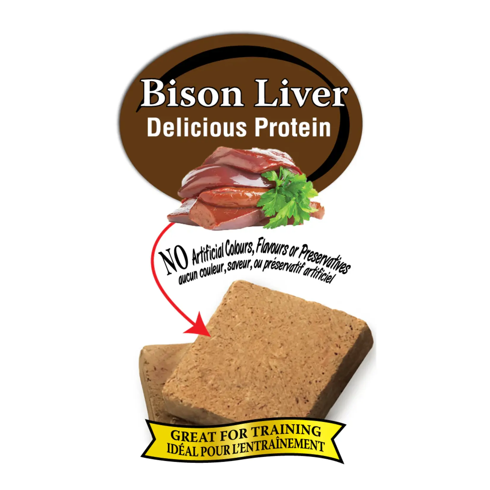 Benny Bully's Benny Bully's: Bison Liver Chops 60g