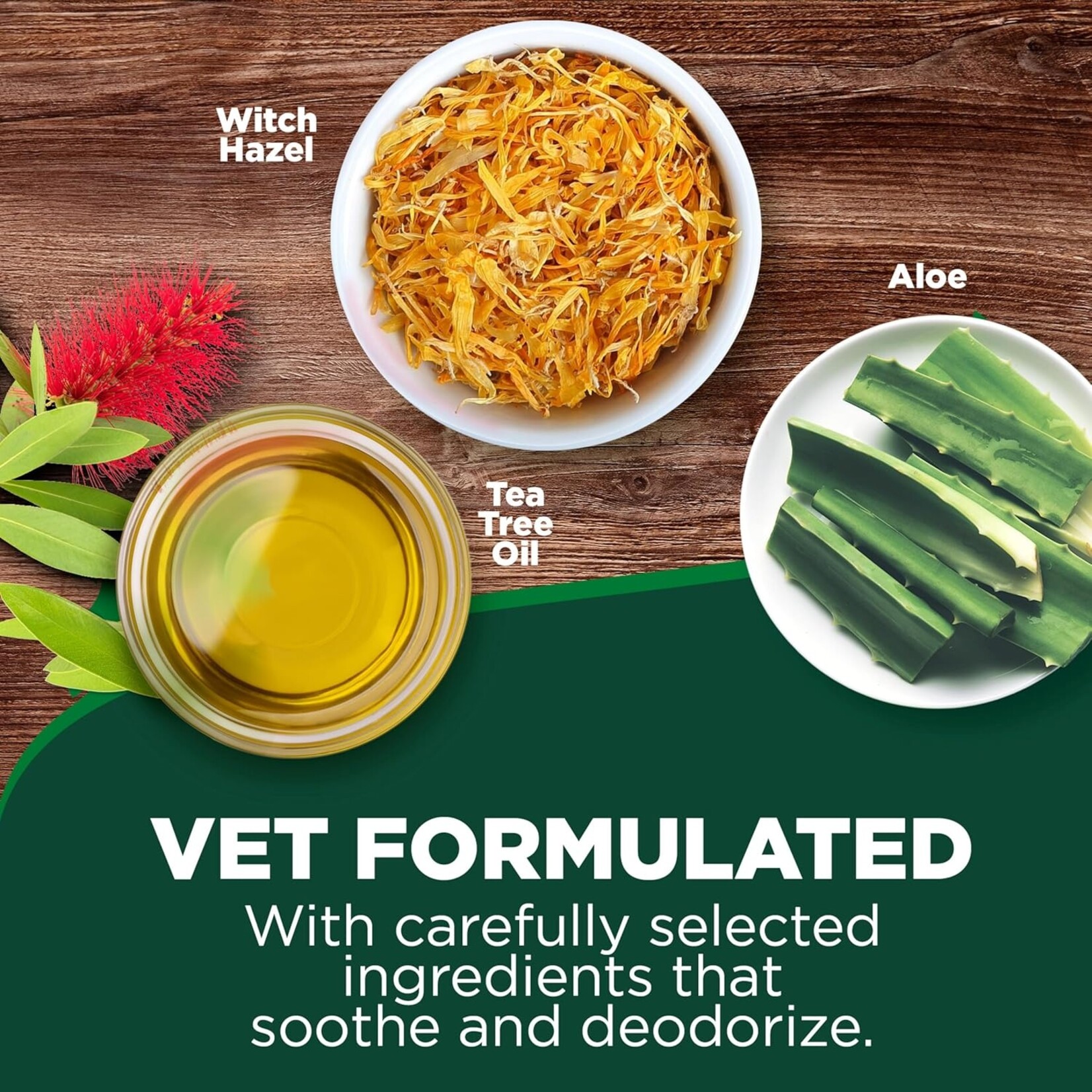 Vet's Best Vet's Best: Ear Relief Finger Wipes: For Dogs & Cats 50ct