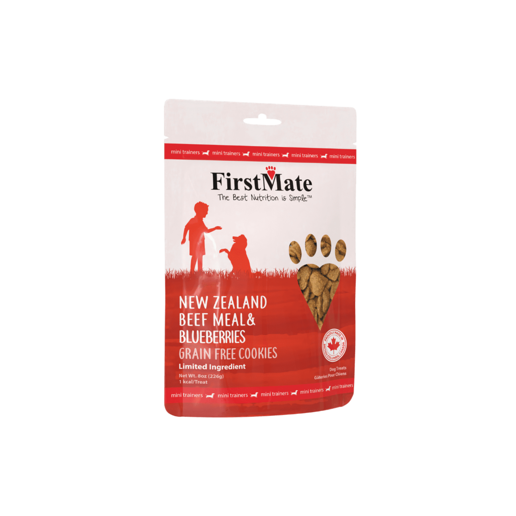 FirstMate FirstMate: Mini Trainers: Beef & Blueberry 8oz