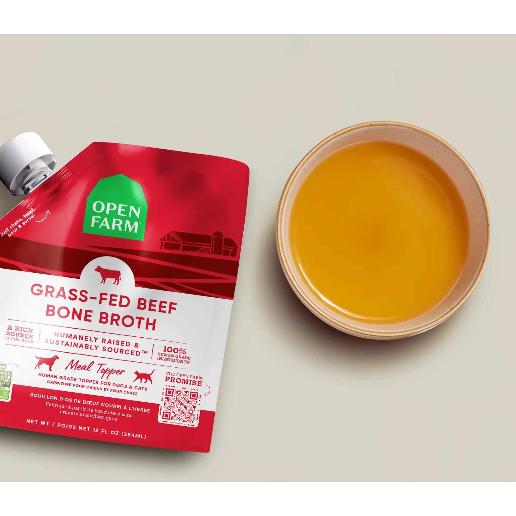 Open Farm Open Farm: Beef Bone Broth