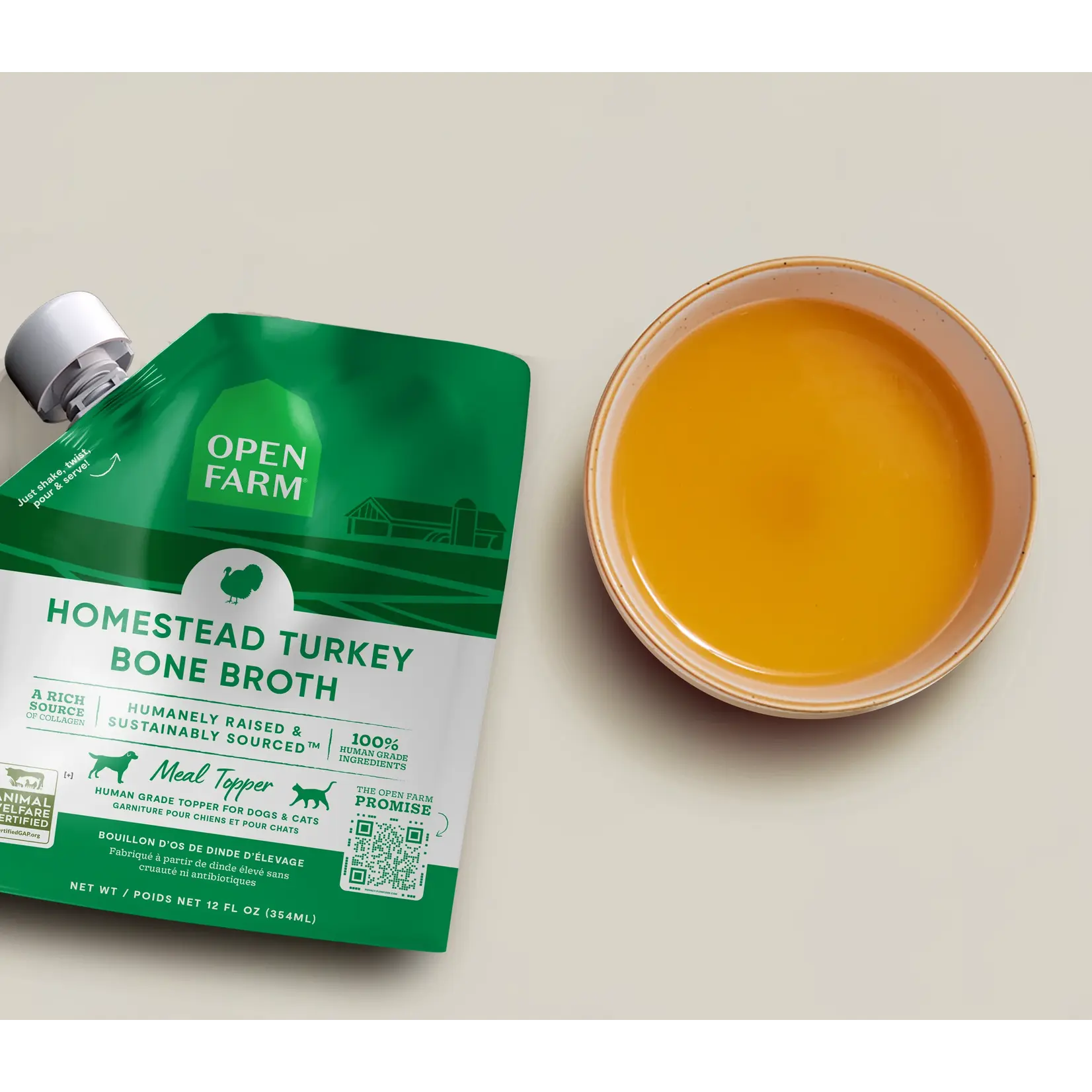 Open Farm Open Farm: Turkey Bone Broth