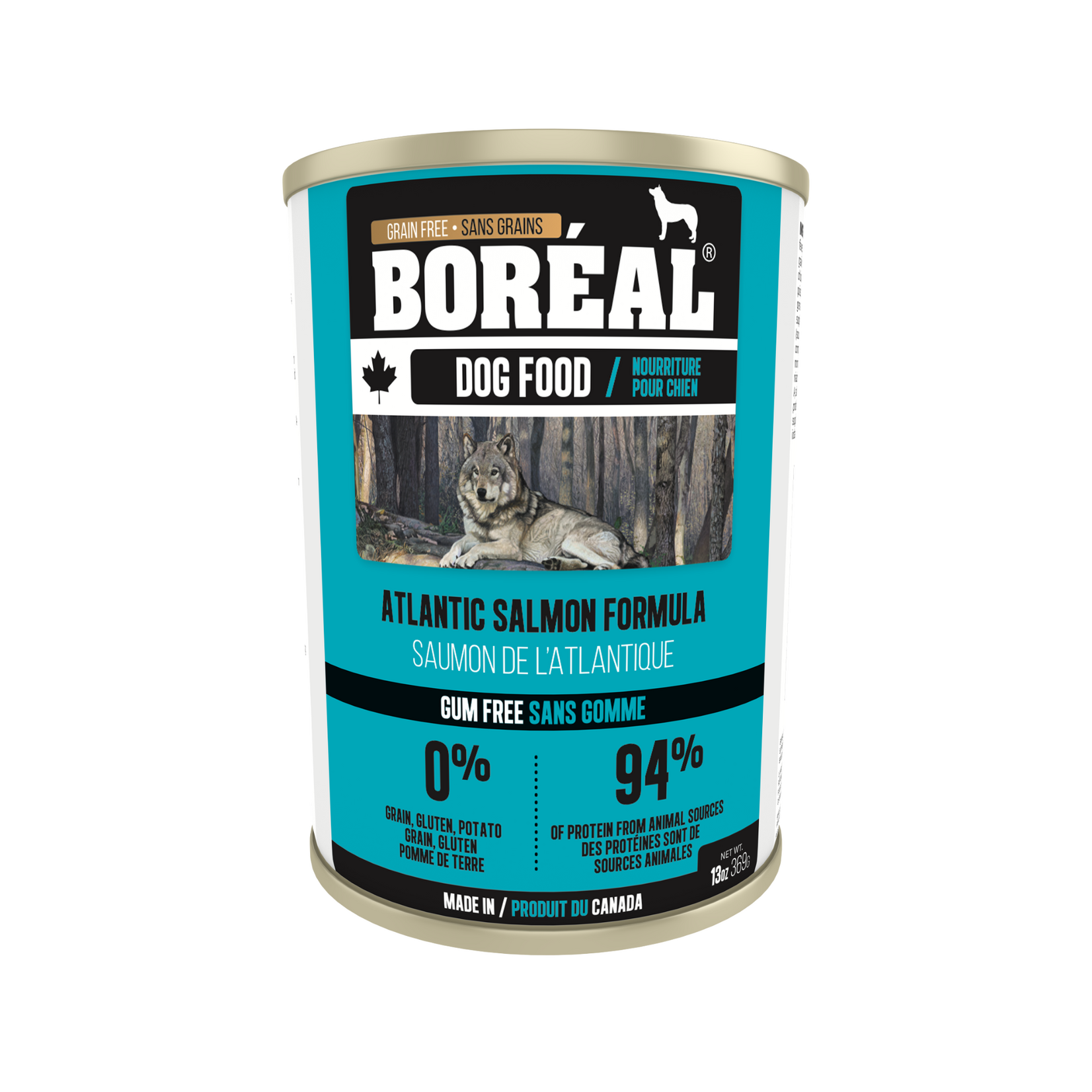 Boréal Boréal: Grain-Free Wet Dog Food: Atlantic Salmon 13oz