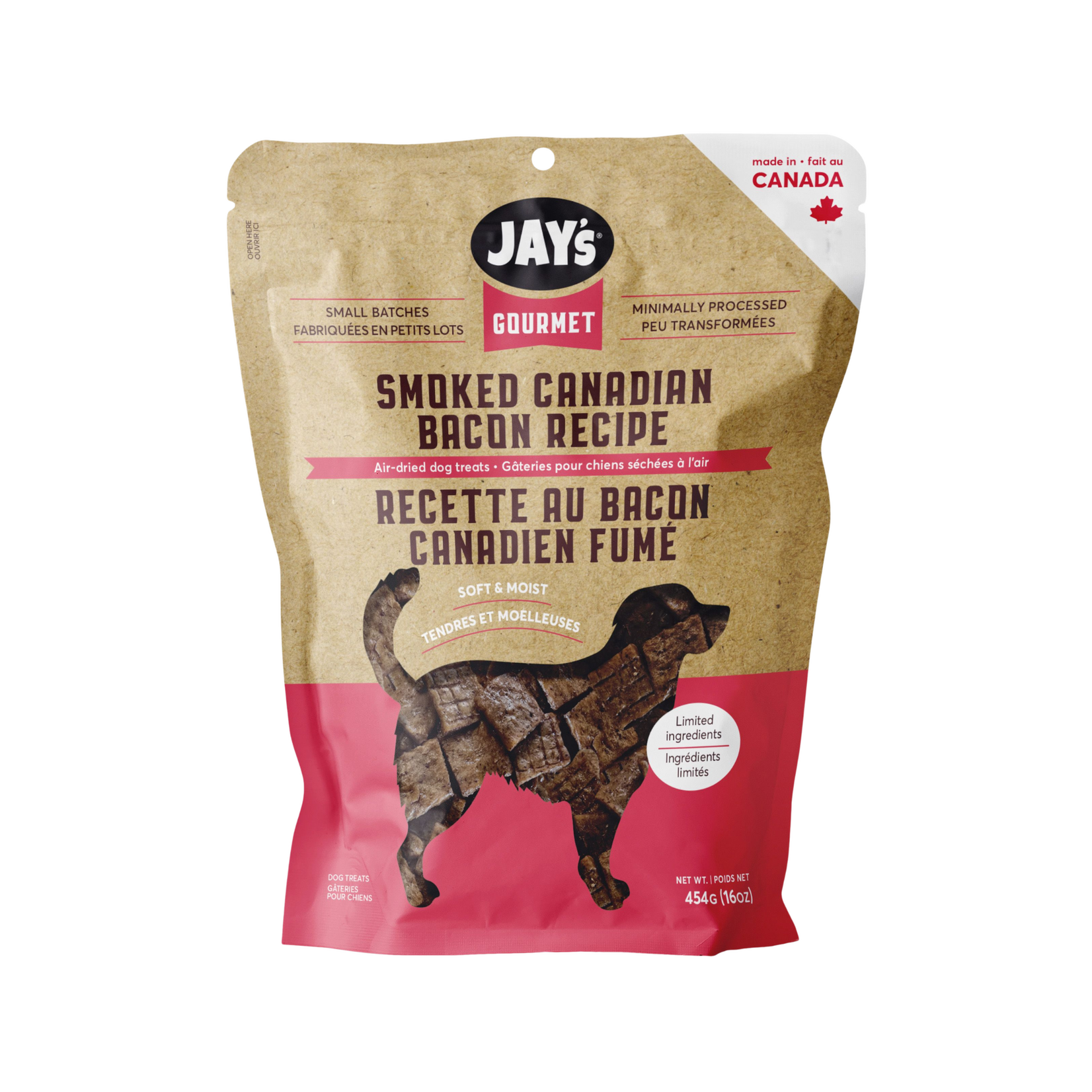 Jay's Gourmet Jay's Gourmet: Air-Dried Treats: Smoked Canadian Bacon