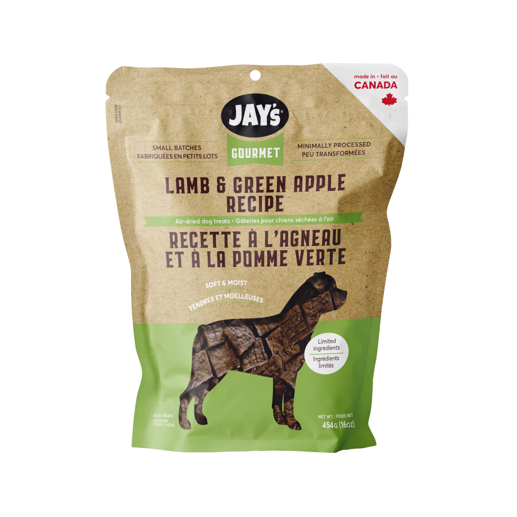 Jay's Gourmet Jay's Gourmet: Air-Dried Treats: Lamb & Apple