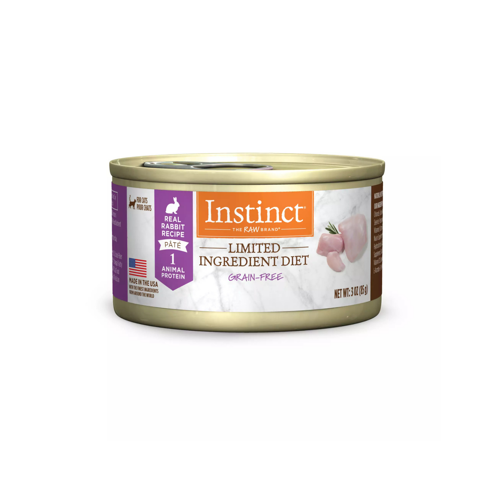 Instinct Instinct: LID Grain-Free Pate: Rabbit 85g
