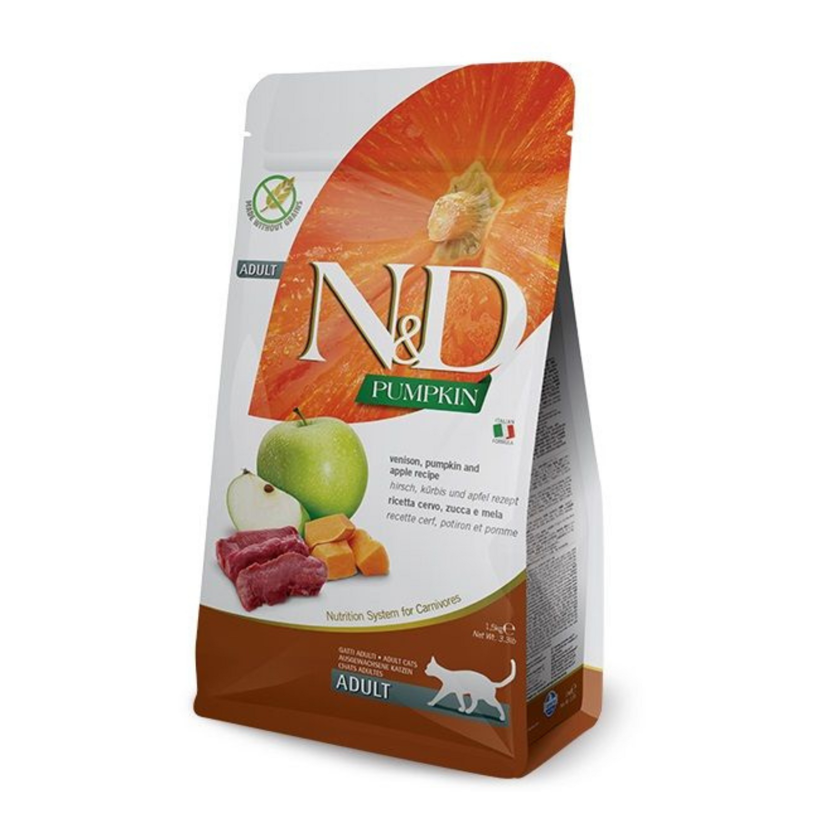 Farmina Farmina: N&D Pumpkin: Adult Cat Venison & Apple