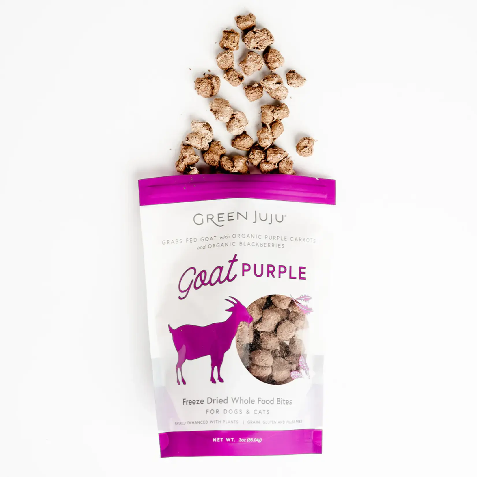 Green Juju Green Juju: Freeze-Dried Bites: Goat 85g
