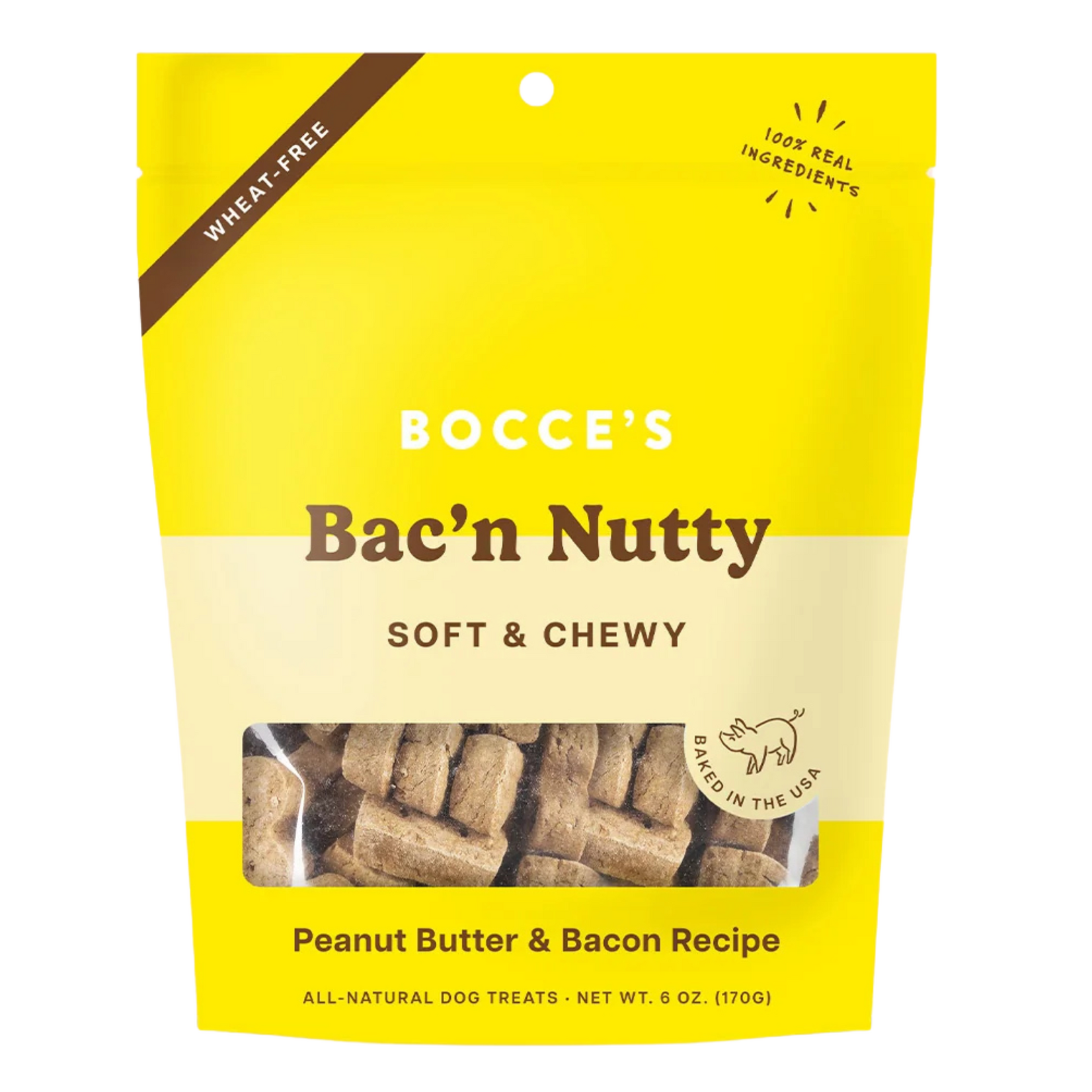 Bocce's Bakery Bocce's Bakery: Soft & Chewy: Bac'n Nutty 340g