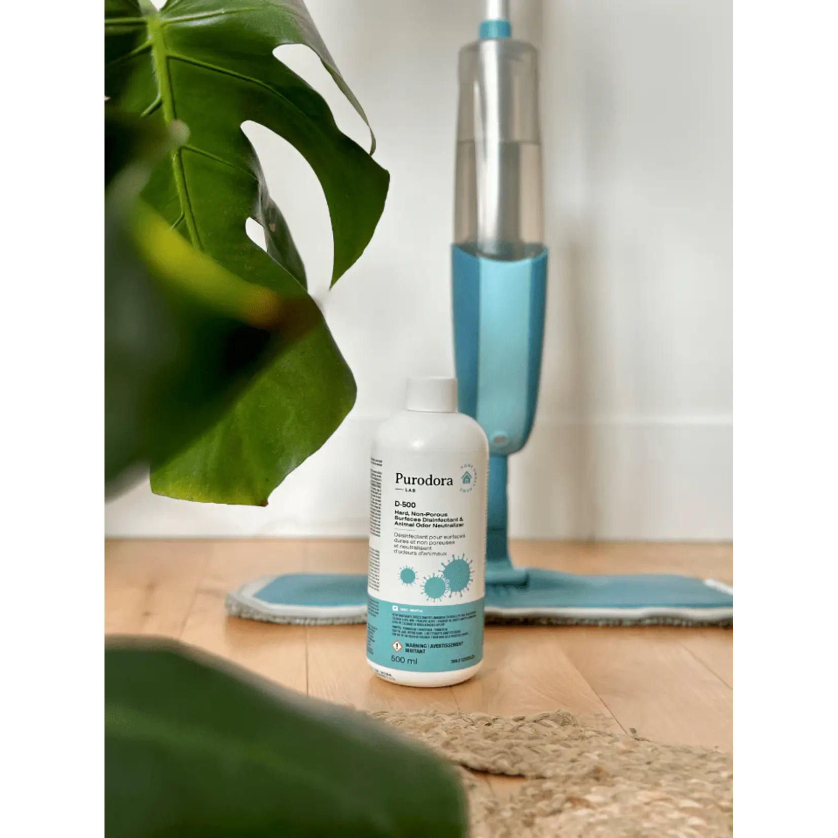 Purodora Purodora: Lab D-500: Disinfectant & Odor Neutralizer: Mint 1L