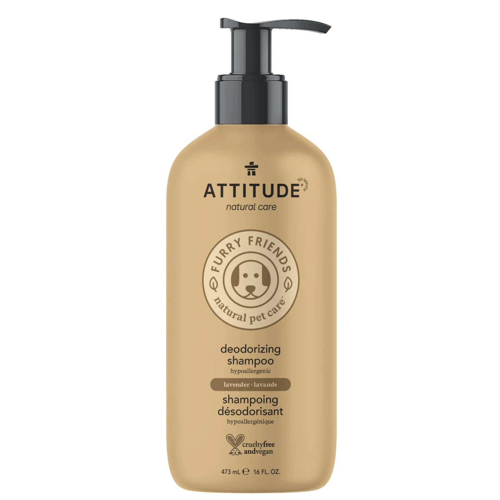 Attitude Attitude: Deodorizing Lavender Shampoo 16oz