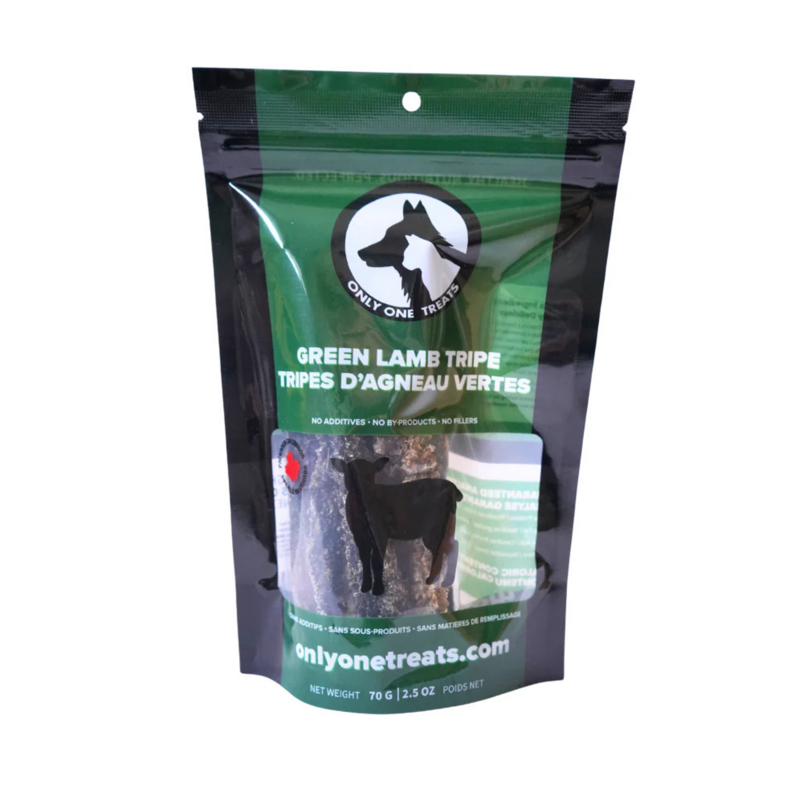 Only One Treats Only One Treats: Green Lamb Tripe 70g