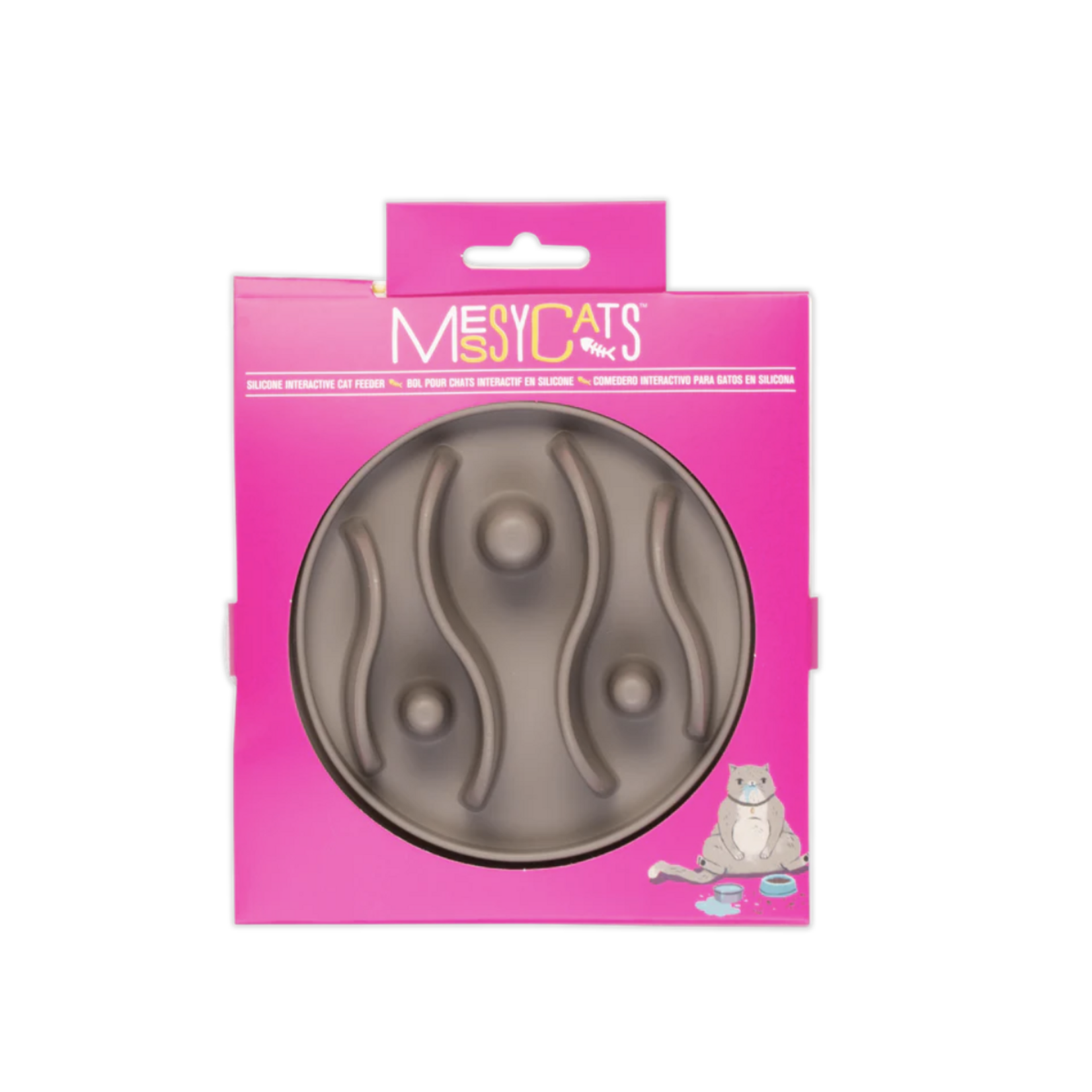 Messy Cats Messy Cats: Silicone Interactive Feeder