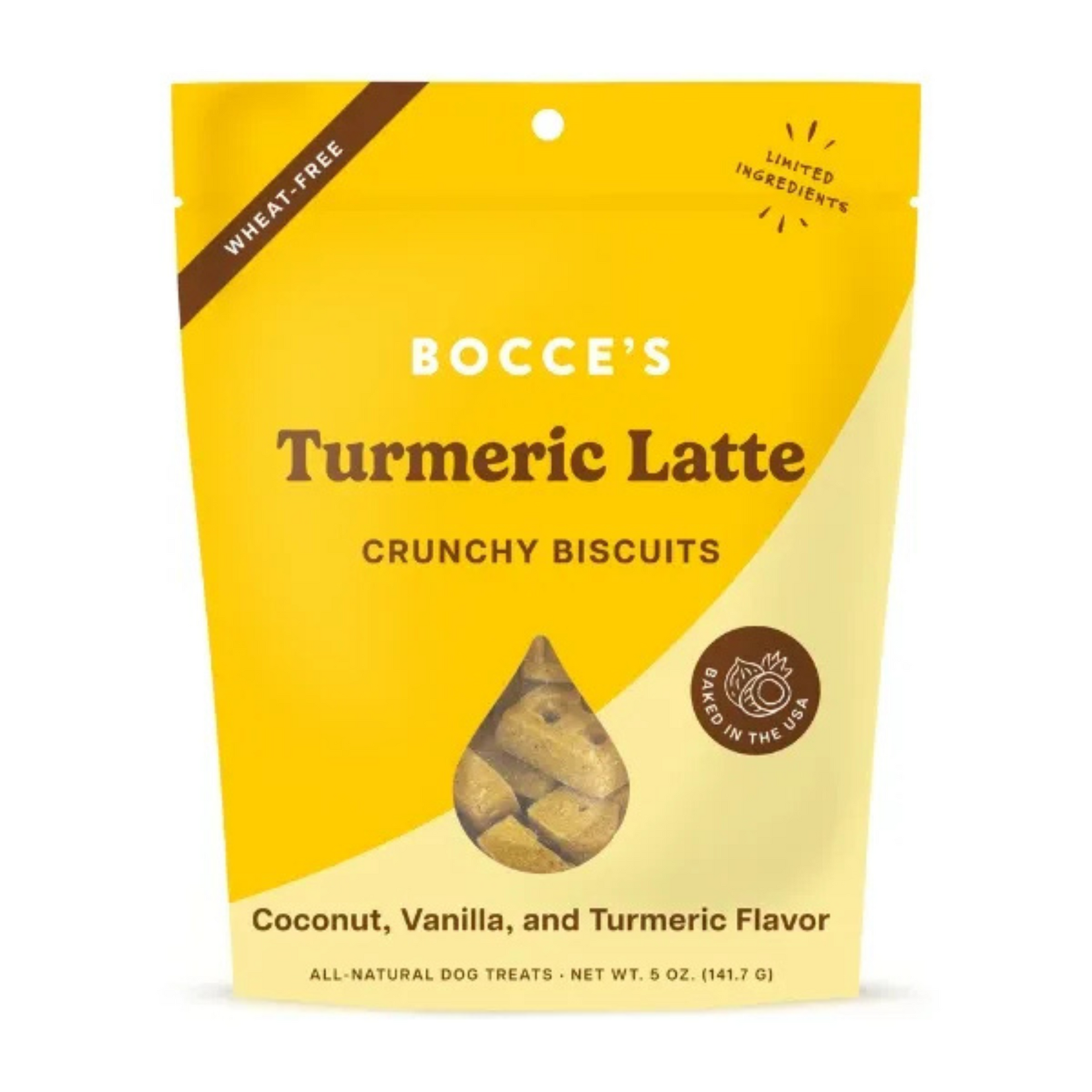 Bocce's Bakery Bocce's Bakery: Turmeric Latte Biscuits 142g