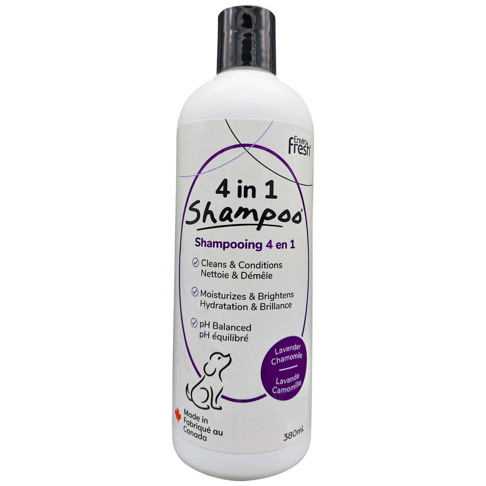 Enviro Fresh: 4 in 1 Shampoo: Lavender Chamomile 380mL