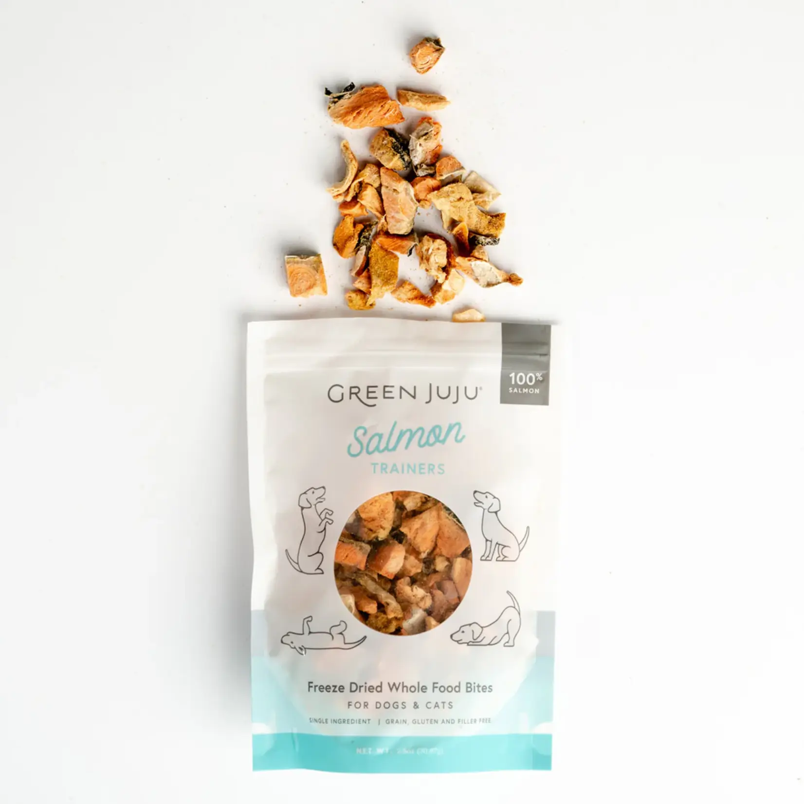Green Juju Green Juju: Freeze Dried Trainers: Salmon 71g
