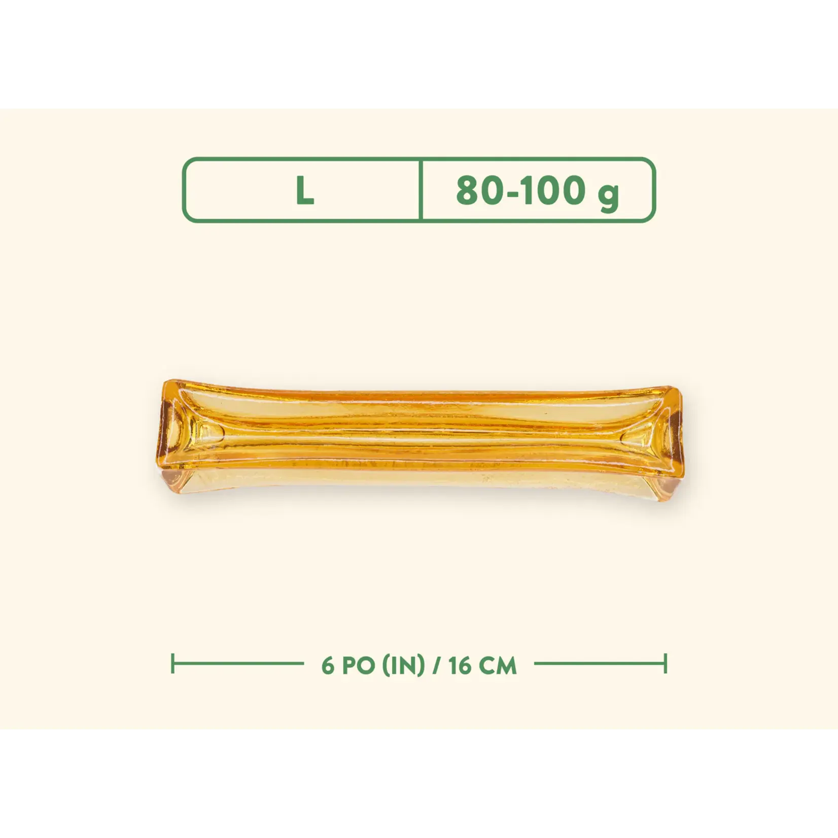 Jawgler Jawgler: Gelatin Dog Chew: Natural