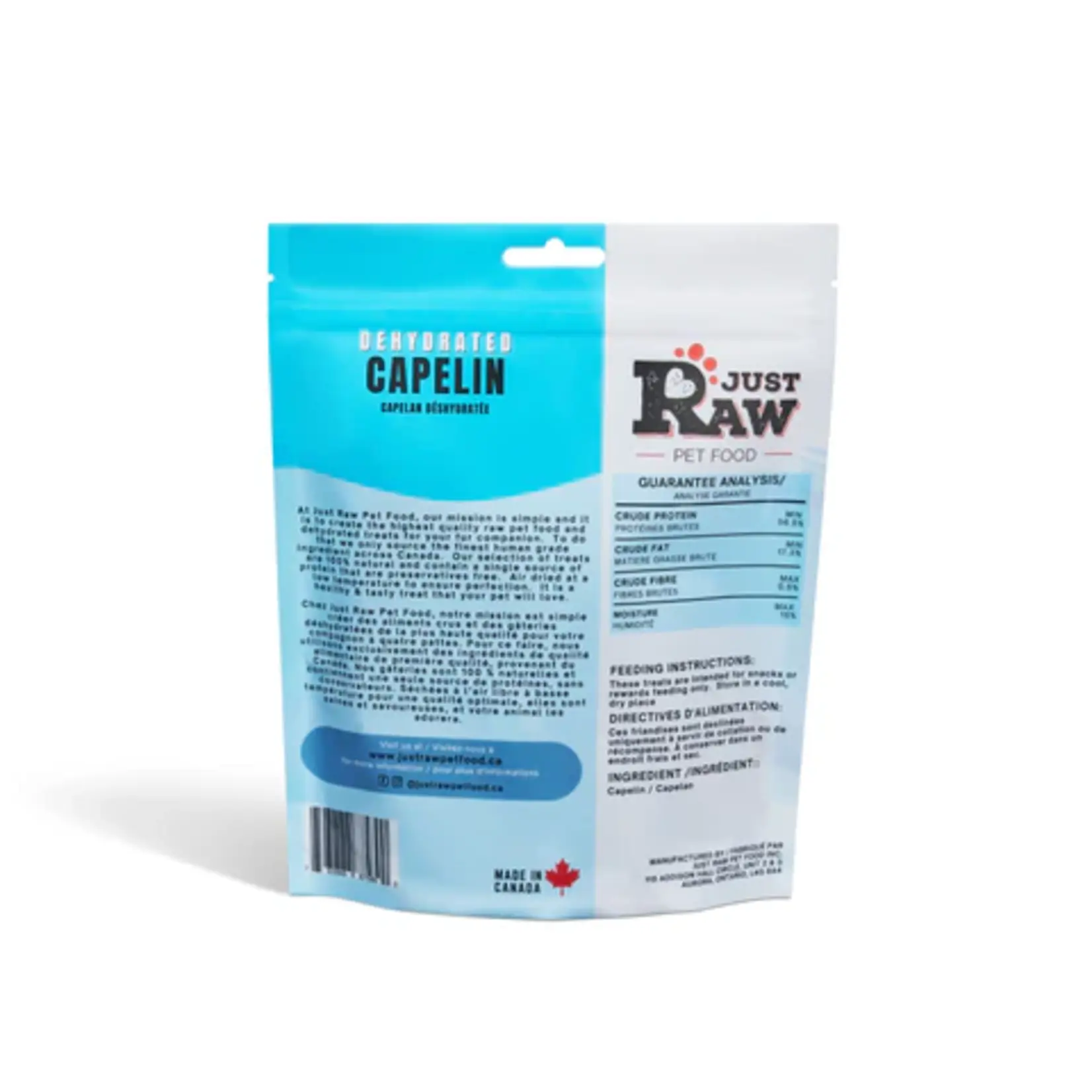 Just Raw Just Raw: Dehydrated Capelin 85g
