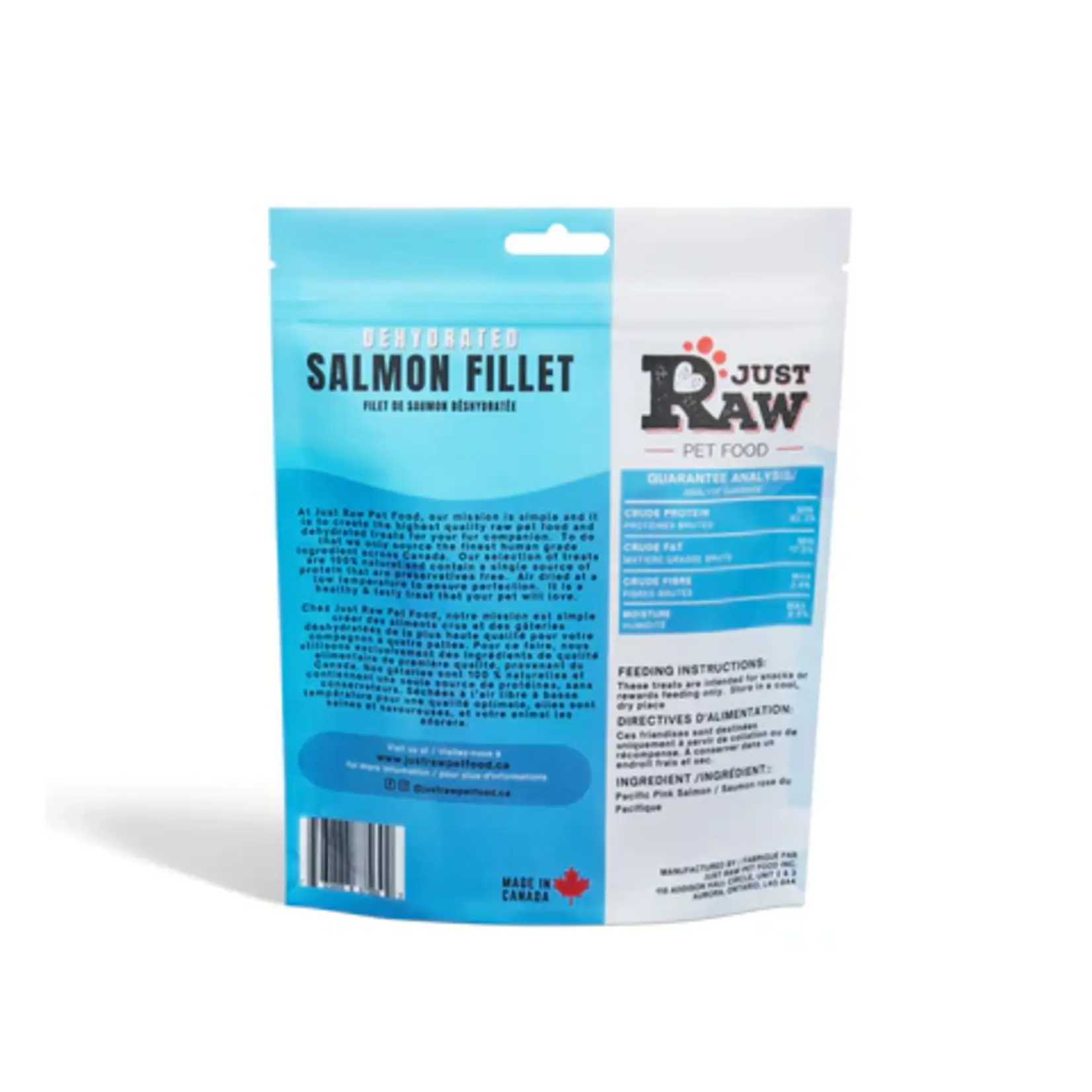 Just Raw Just Raw: Dehydrated Salmon Filet 85g