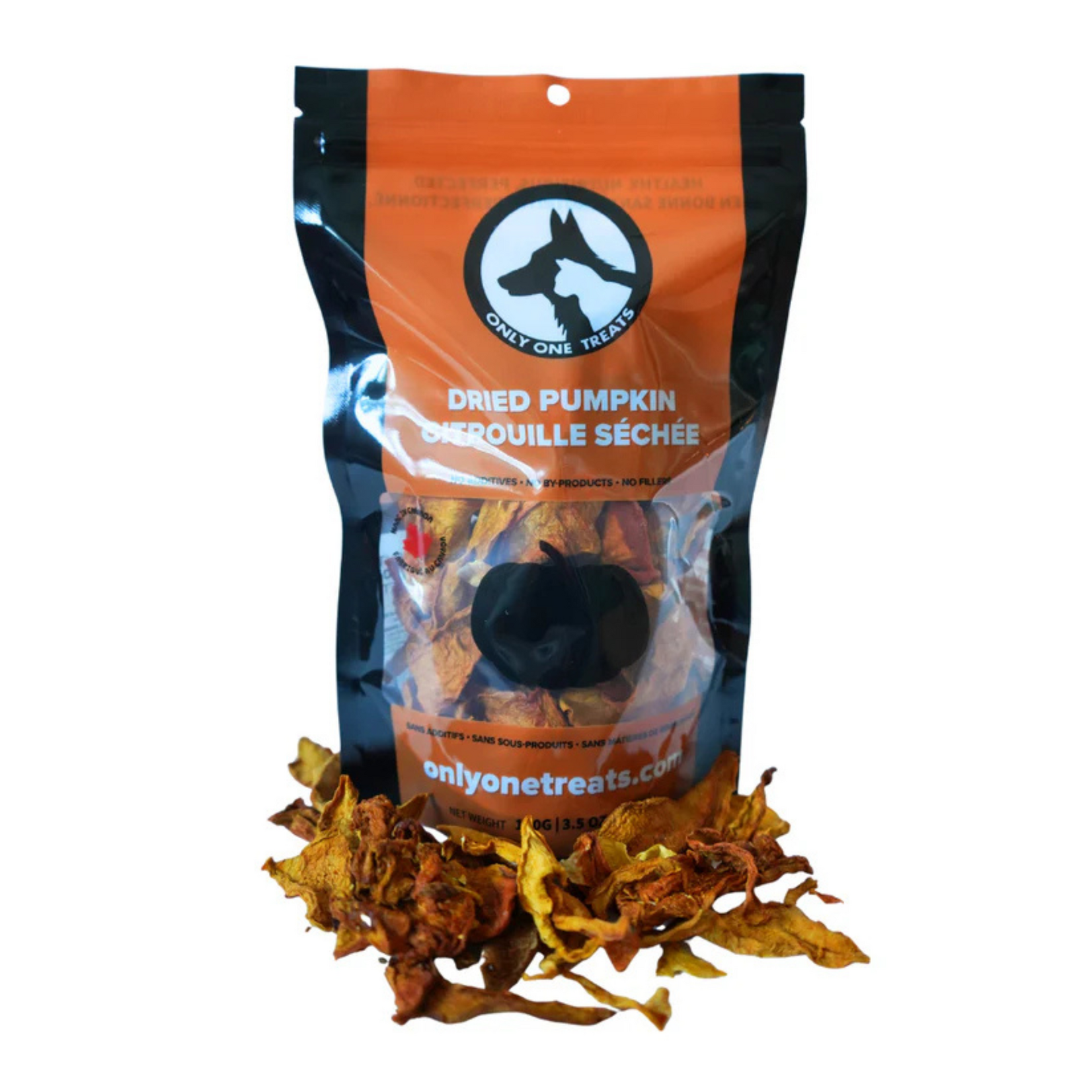 Only One Treats Only One Treats: Pumpkin Slices 100g