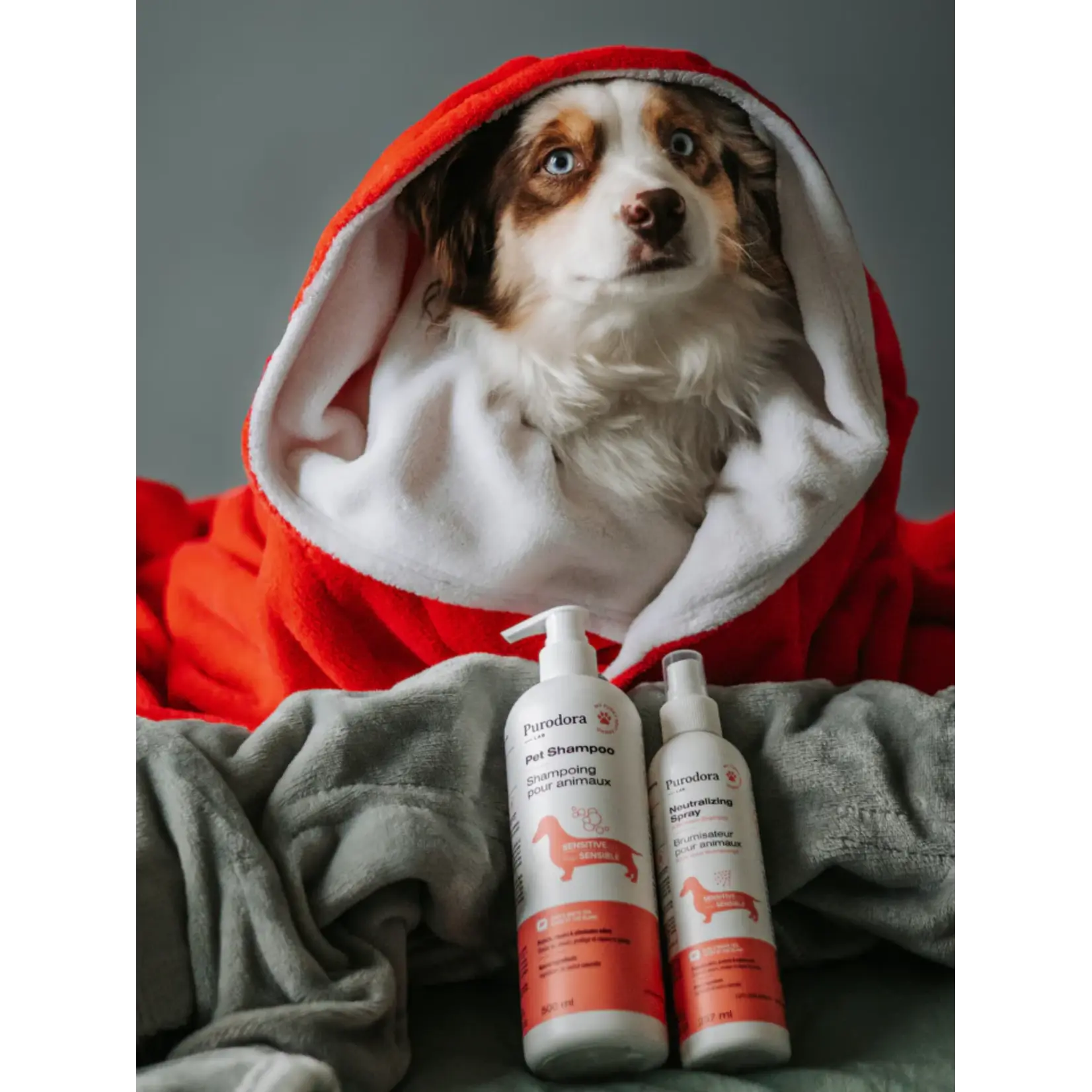 Purodora Purodora: Pet Shampoo: Sensitive Skin: Aloe & White Tea 500mL