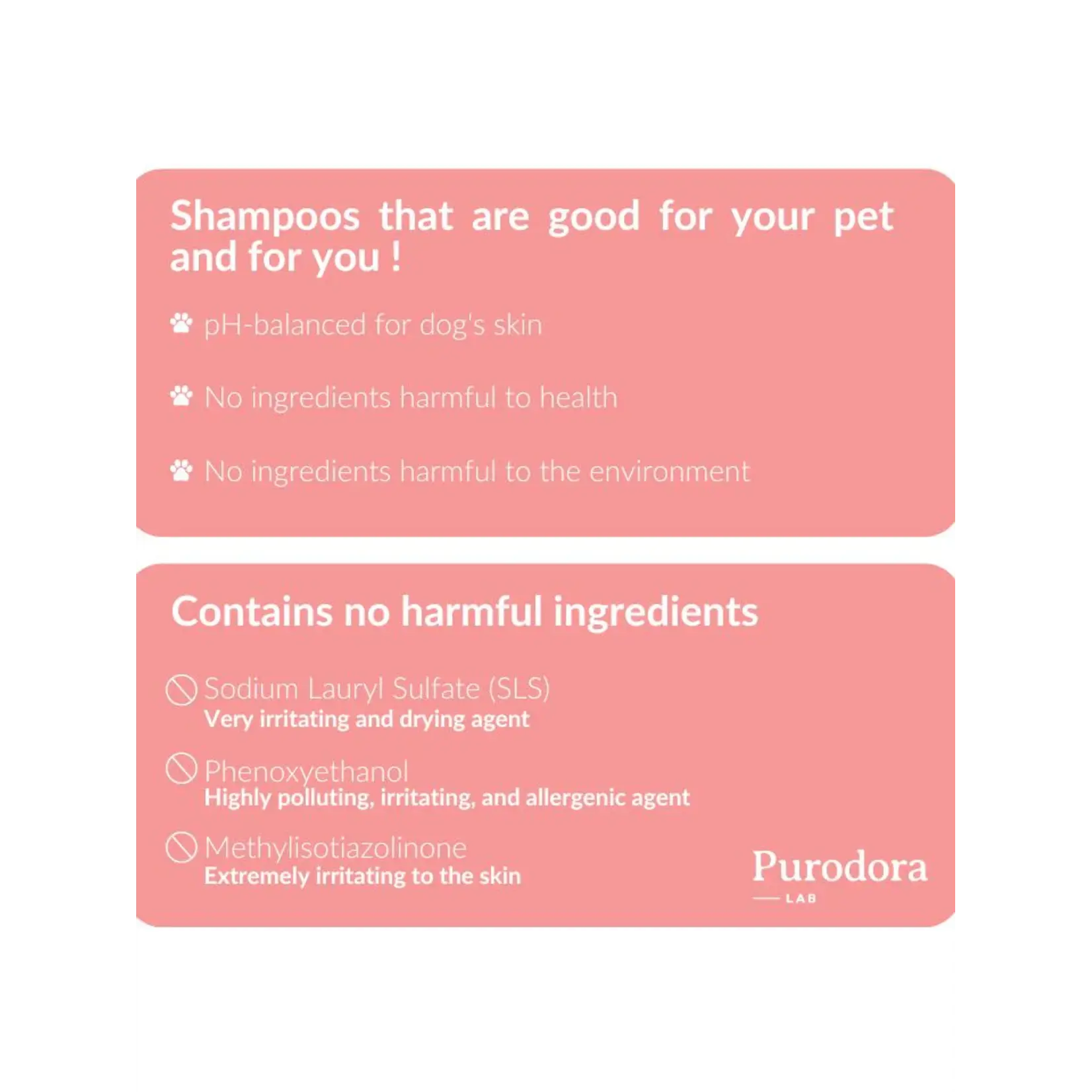 Purodora Purodora: Pet Shampoo: Short & Long Coat: White Tea 500mL