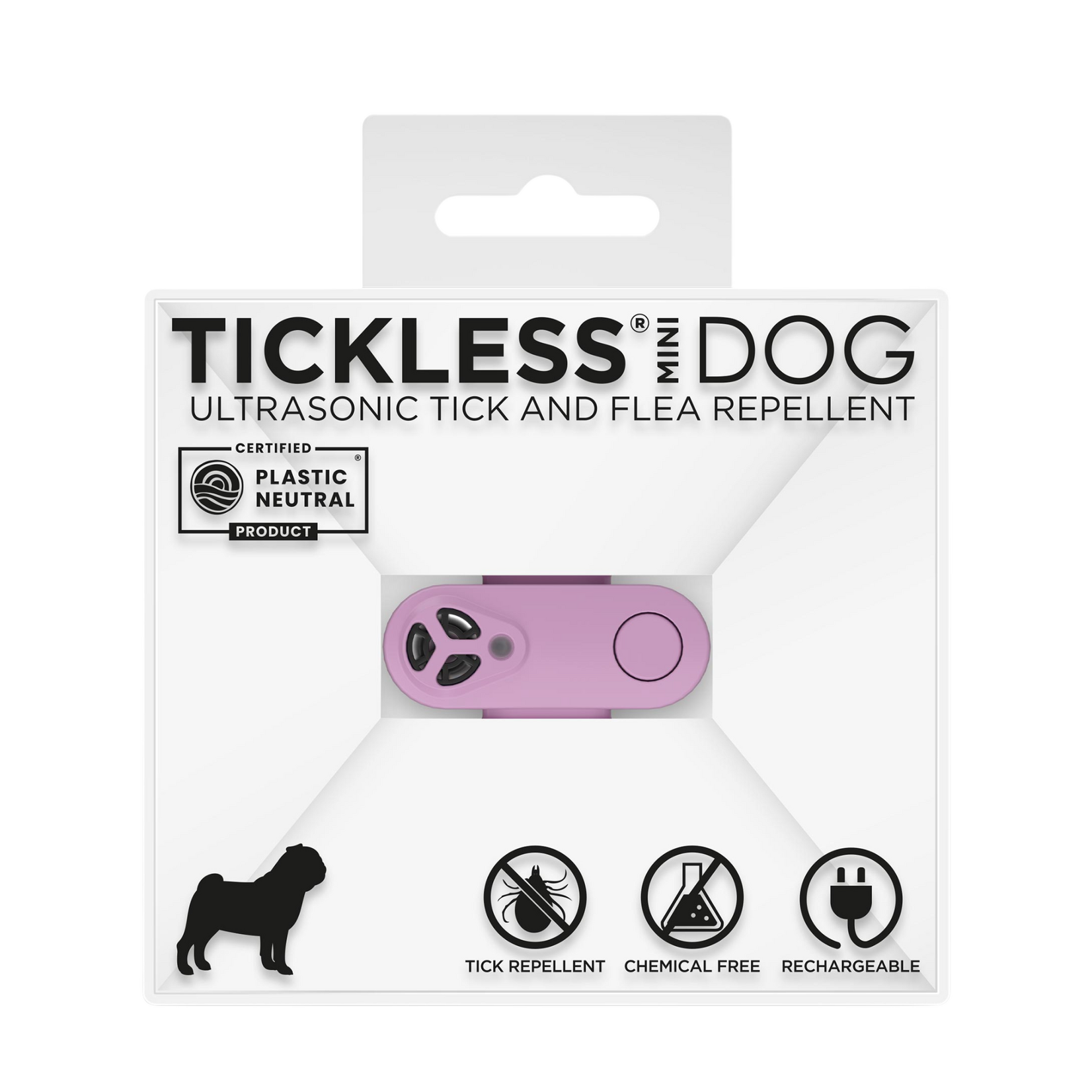 Tickless Tickless: Mini Rechargeable: Purple