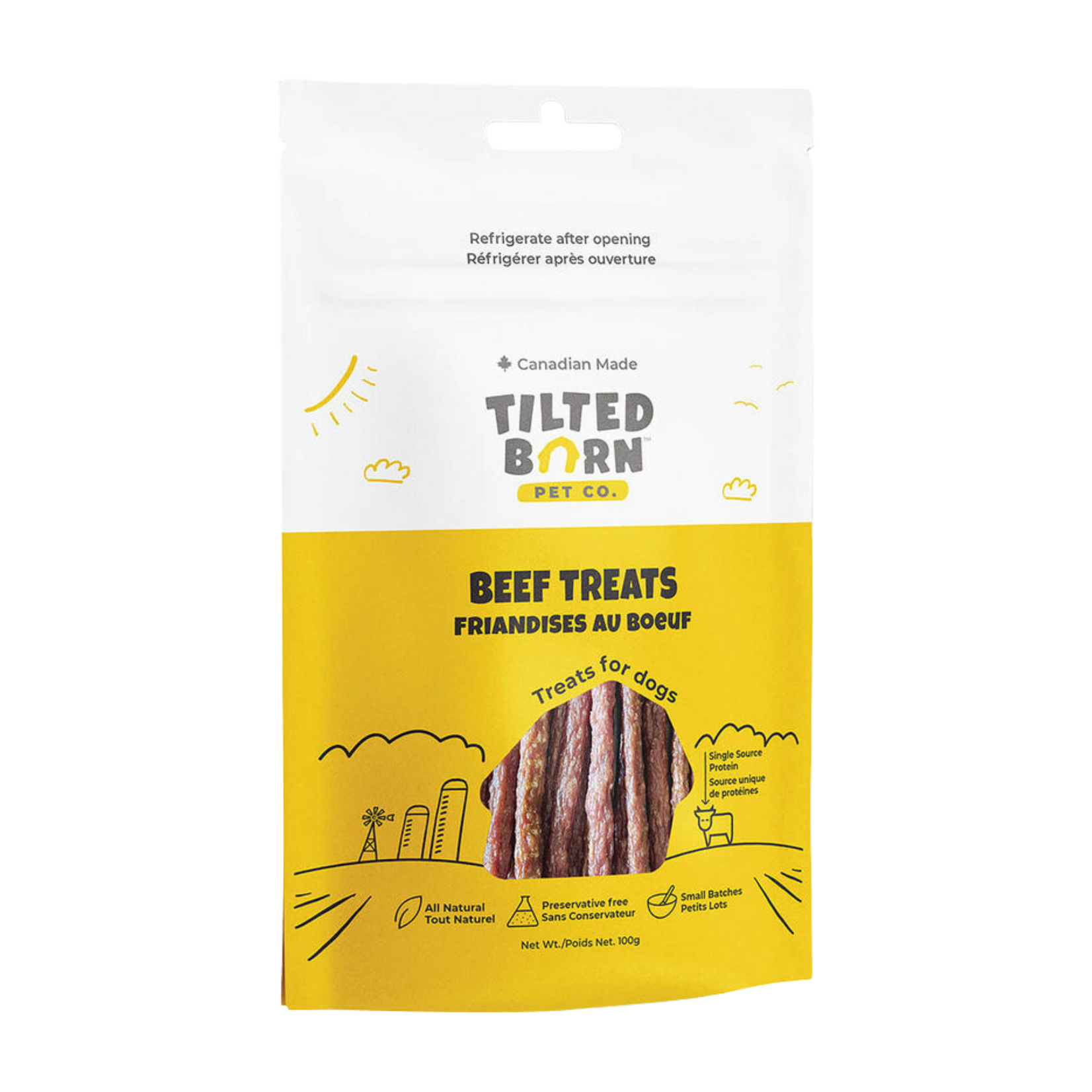 Tilted Barn Tilted Barn: Beef Treats 100g