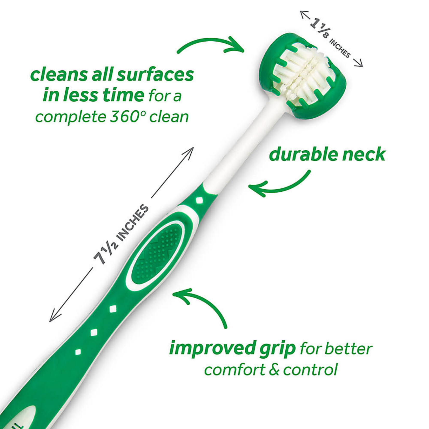 TropiClean Tropiclean: TripleFlex Dental Brush