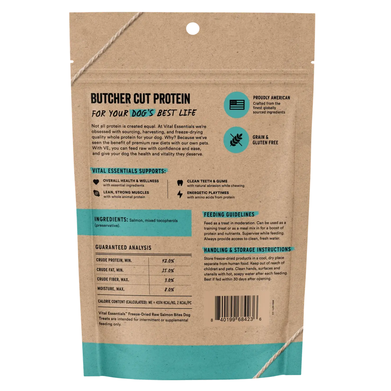 Vital Essentials Vital Essentials: Salmon Bites 71g