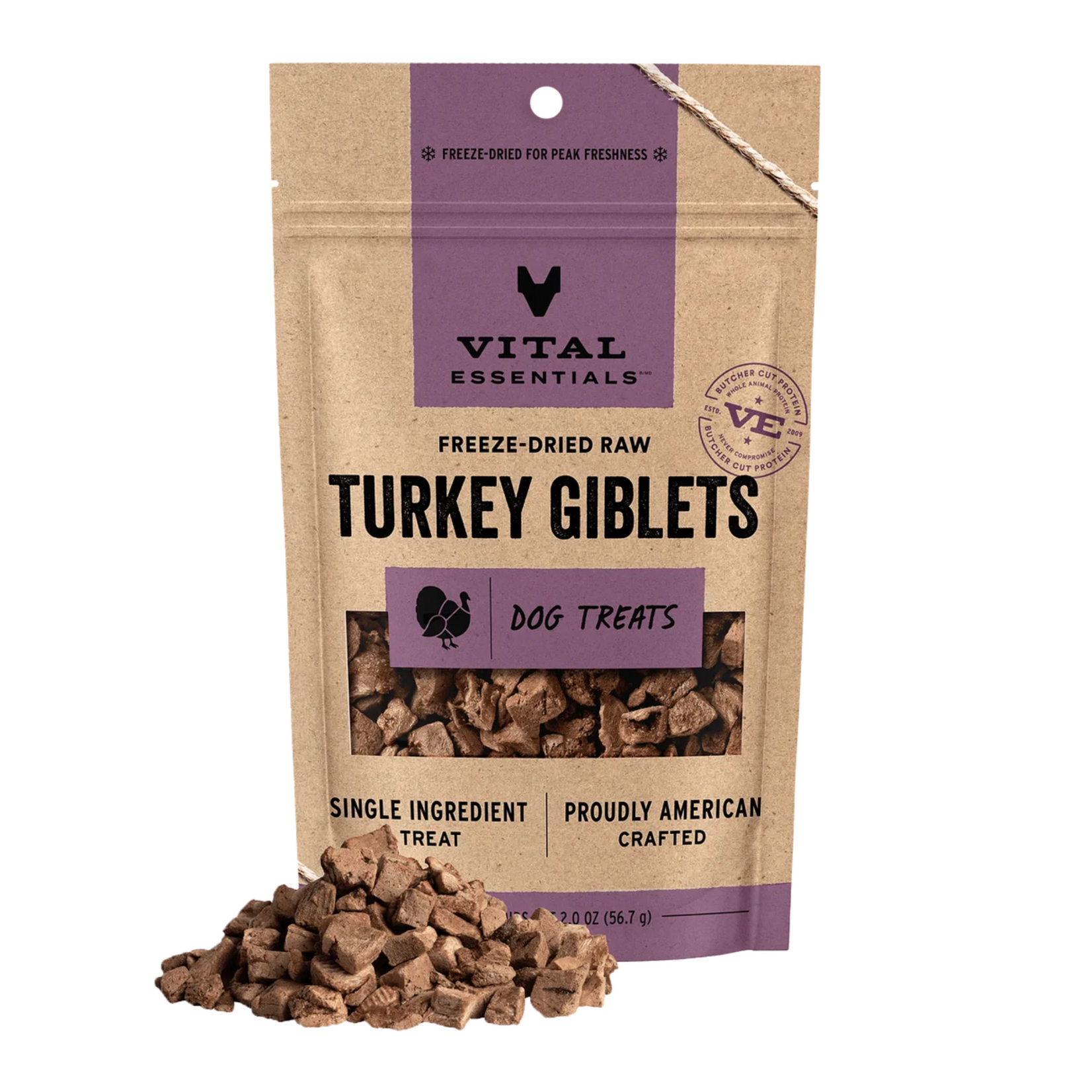Vital Essentials Vital Essentials: Turkey Giblets 57g