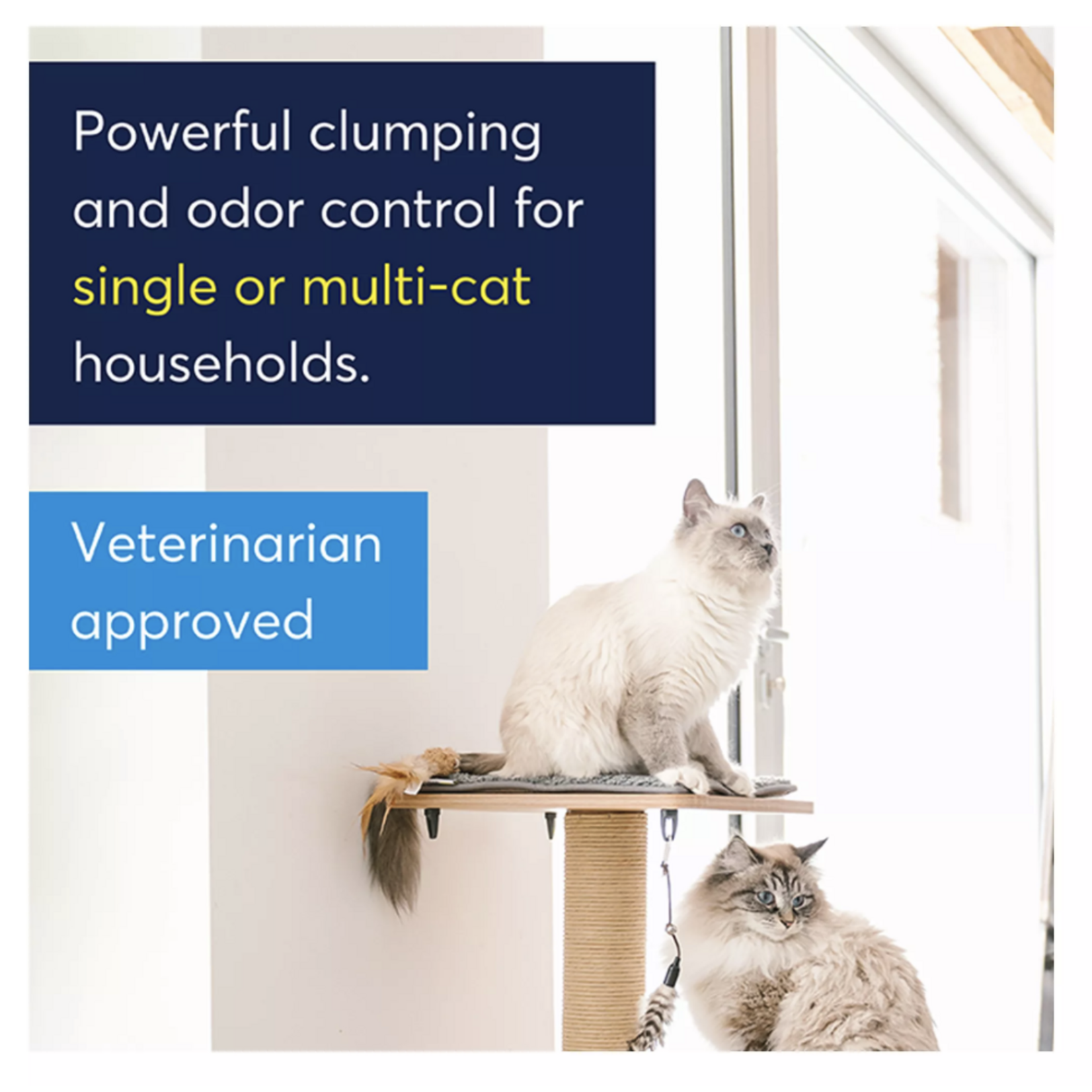 OdourLock: Ultra Premium Unscented Clumping Litter 12kg