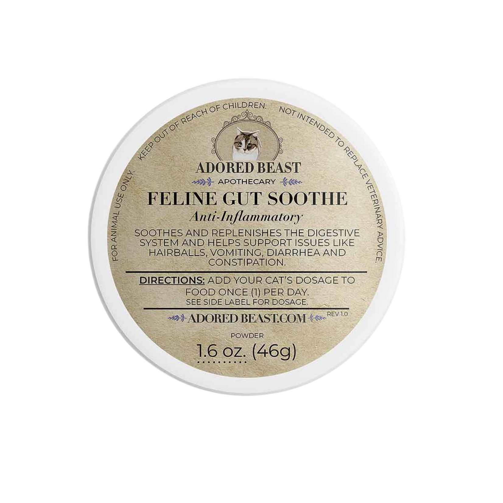 Adored Beast Adored Beast: Feline Gut Soothe 46g