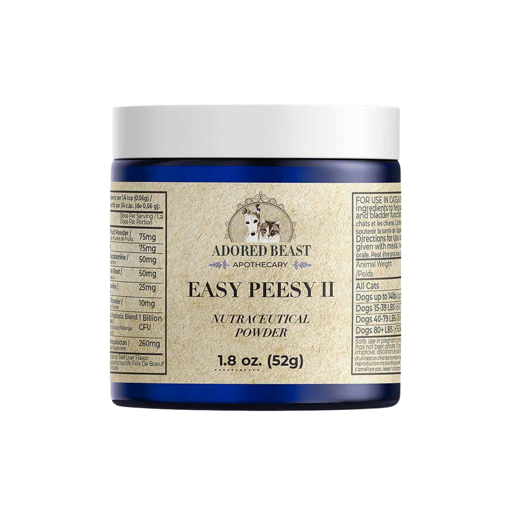 Adored Beast Adored Beast: Easy Peasy II Nutraceutical Powder 52g