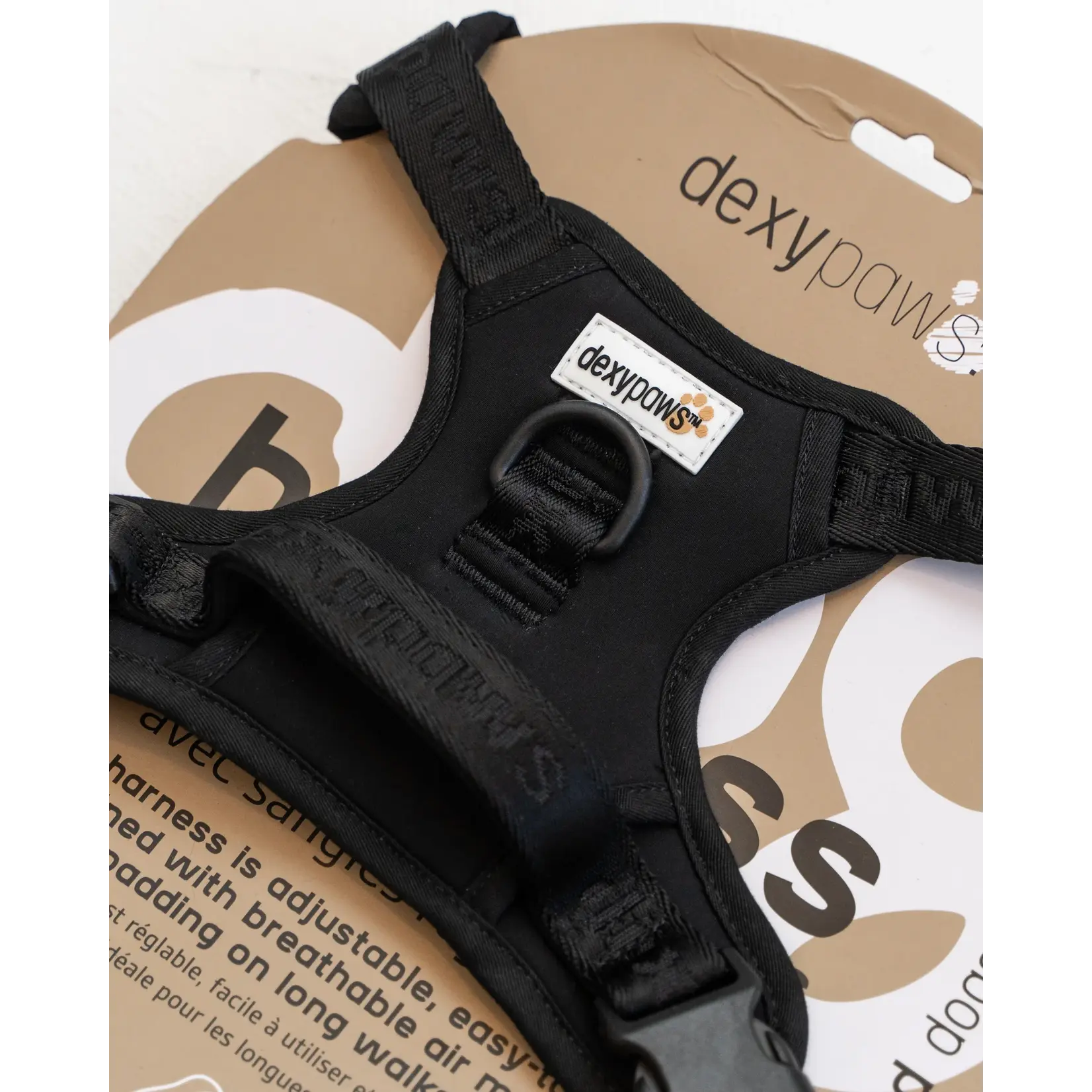 Dexypaws Dexypaws: Black No-Pull Dog Harness