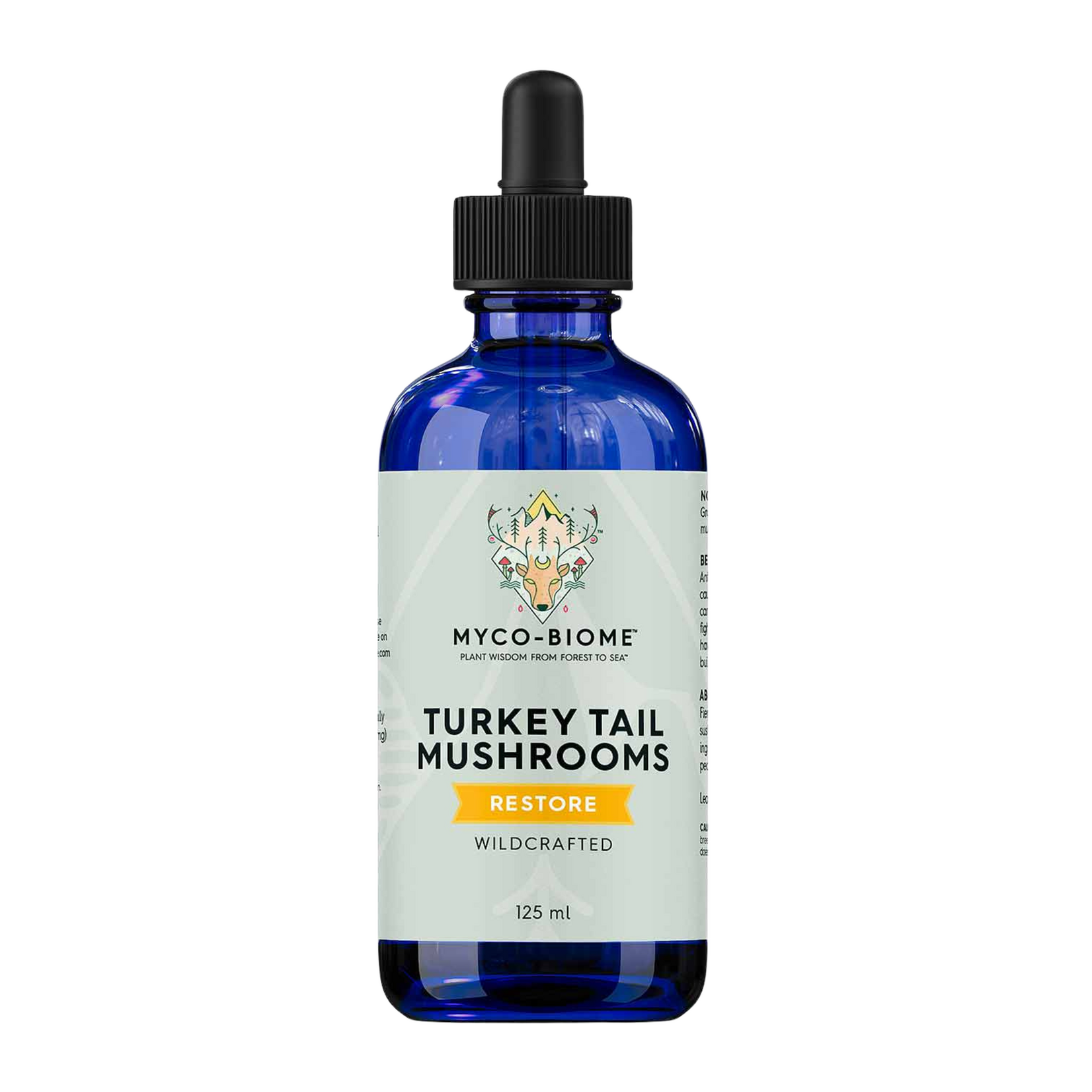 Adored Beast Adored Beast: Turkey Tail Mushrooms: Liquid Triple Extract 125mL
