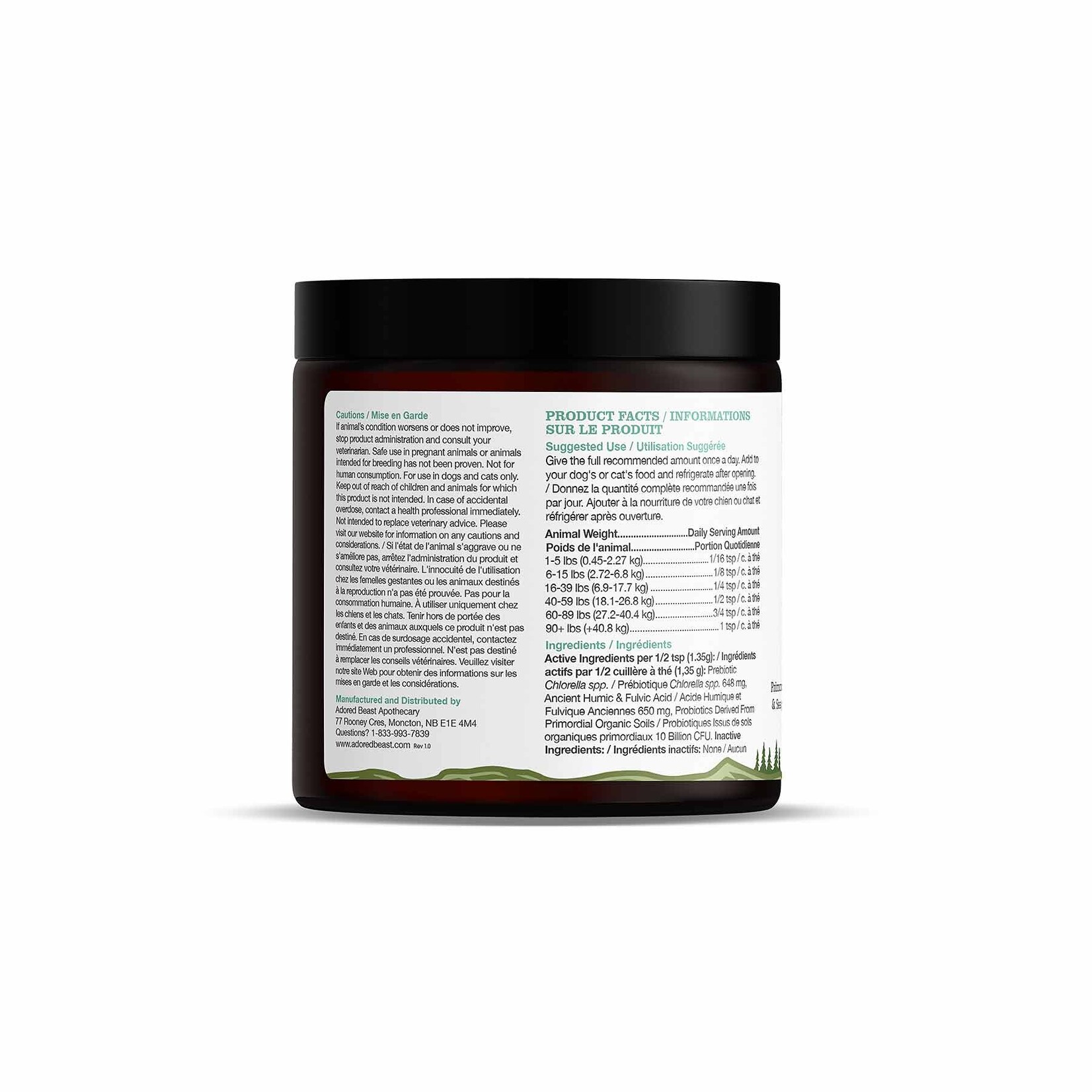 Adored Beast Adored Beast: Soil & Sea: Primordial Pre & Probiotics 80g