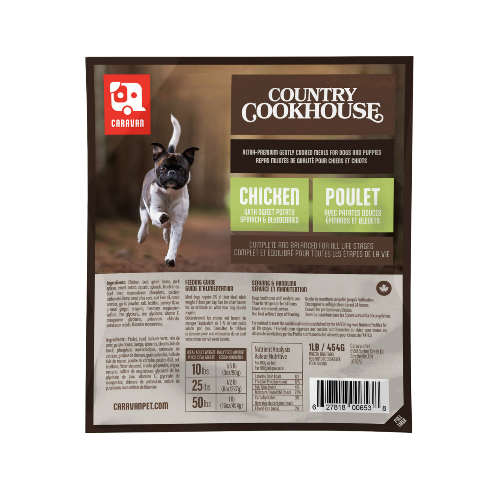 Big Country Raw Caravan: Country Cookhouse: Gently Cooked Chicken Recipe 1lb