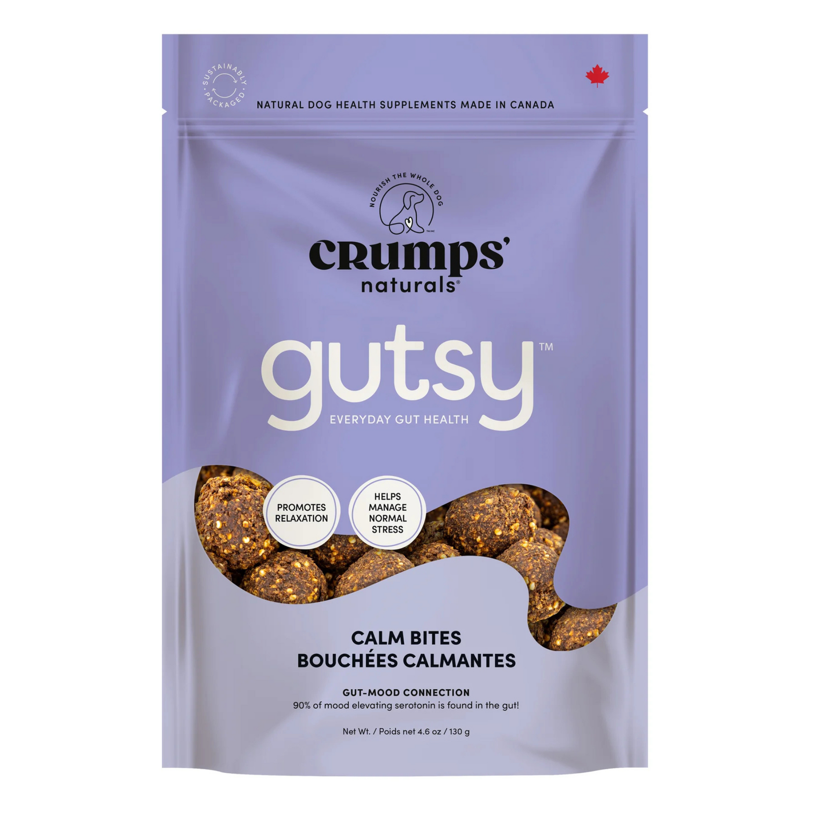 Crumps' Naturals Crumps': Gutsy Calm Bites 130g
