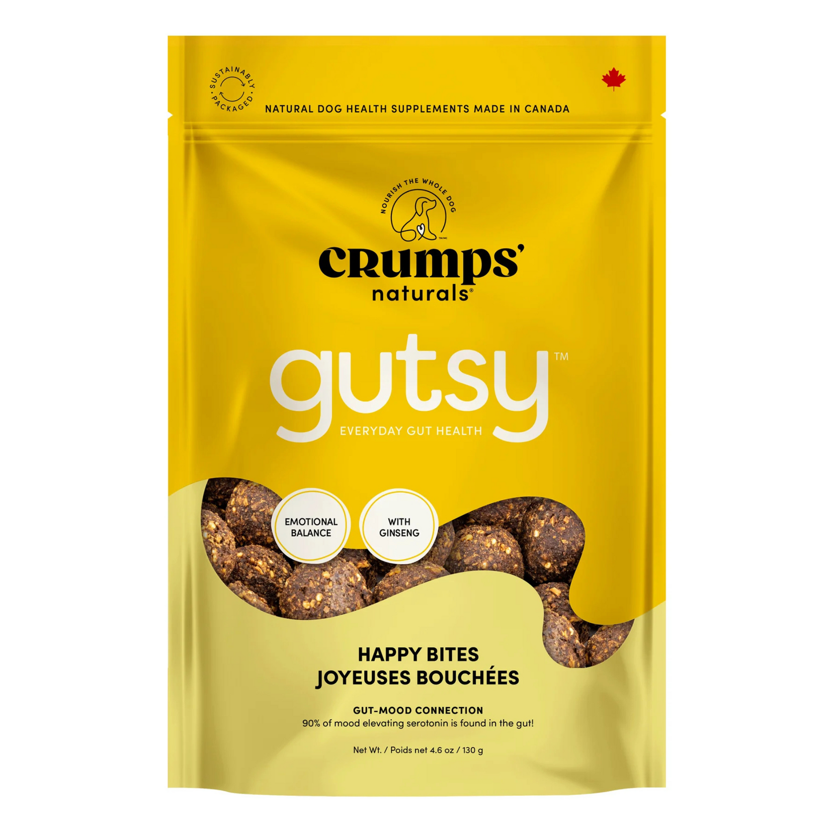 Crumps' Naturals Crumps': Gutsy Happy Bites 130g