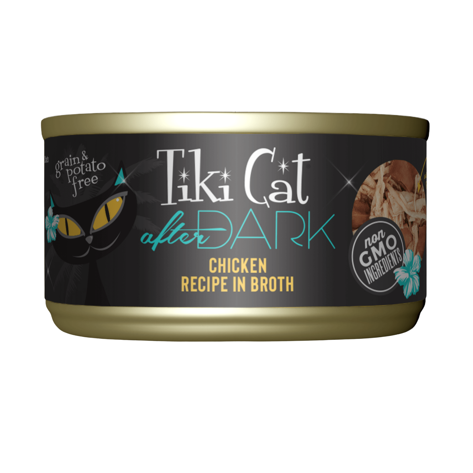 Tiki Cat Tiki After Dark: Whole Foods: Chicken in Broth 2.8oz