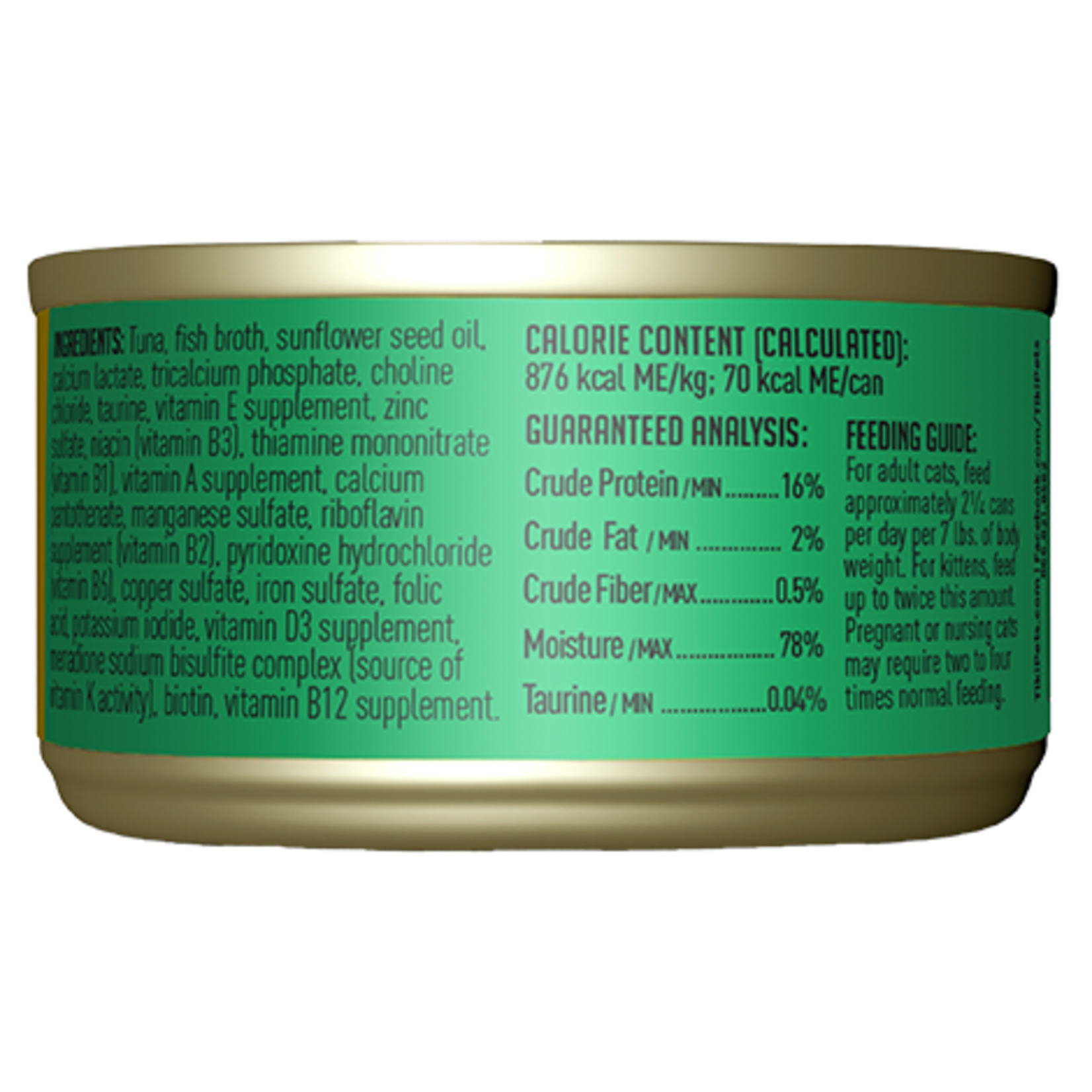 Tiki Cat Tiki Grill: Ahi Tuna 2.8oz