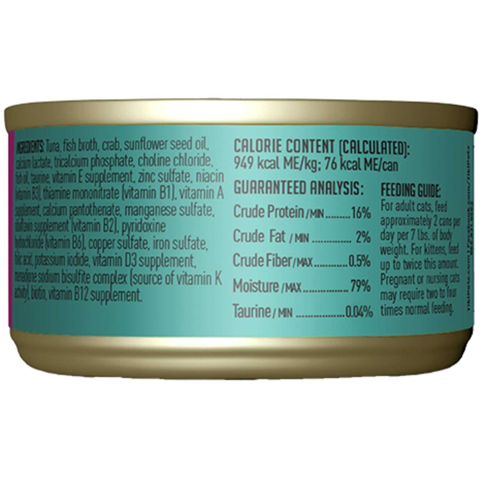 Tiki Cat Tiki Grill: Ahi Tuna & Crab in Broth 2.8oz