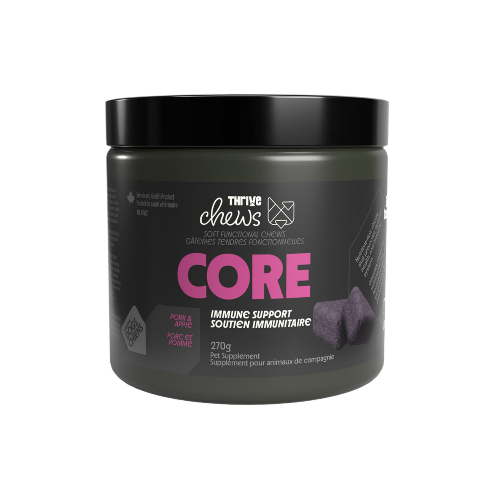 Thrive Thrive Chews: Core Immune Support: Pork & Apple 270 g