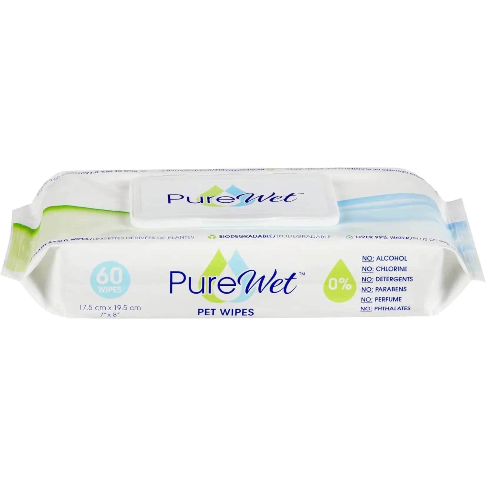 Pure Wet PureWet: Pet Wipes 60pk