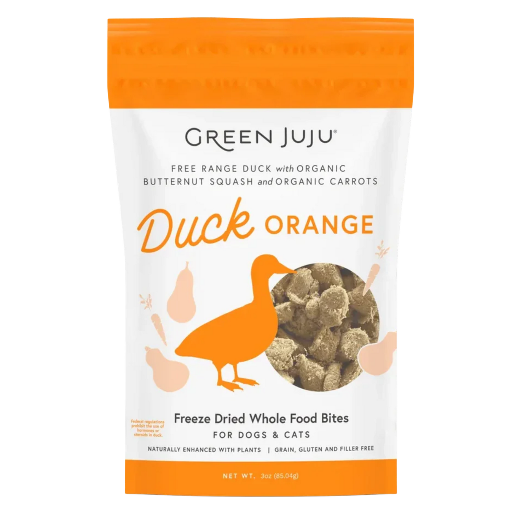 Green Juju Green Juju: Whole Food Bites: Duck 85g