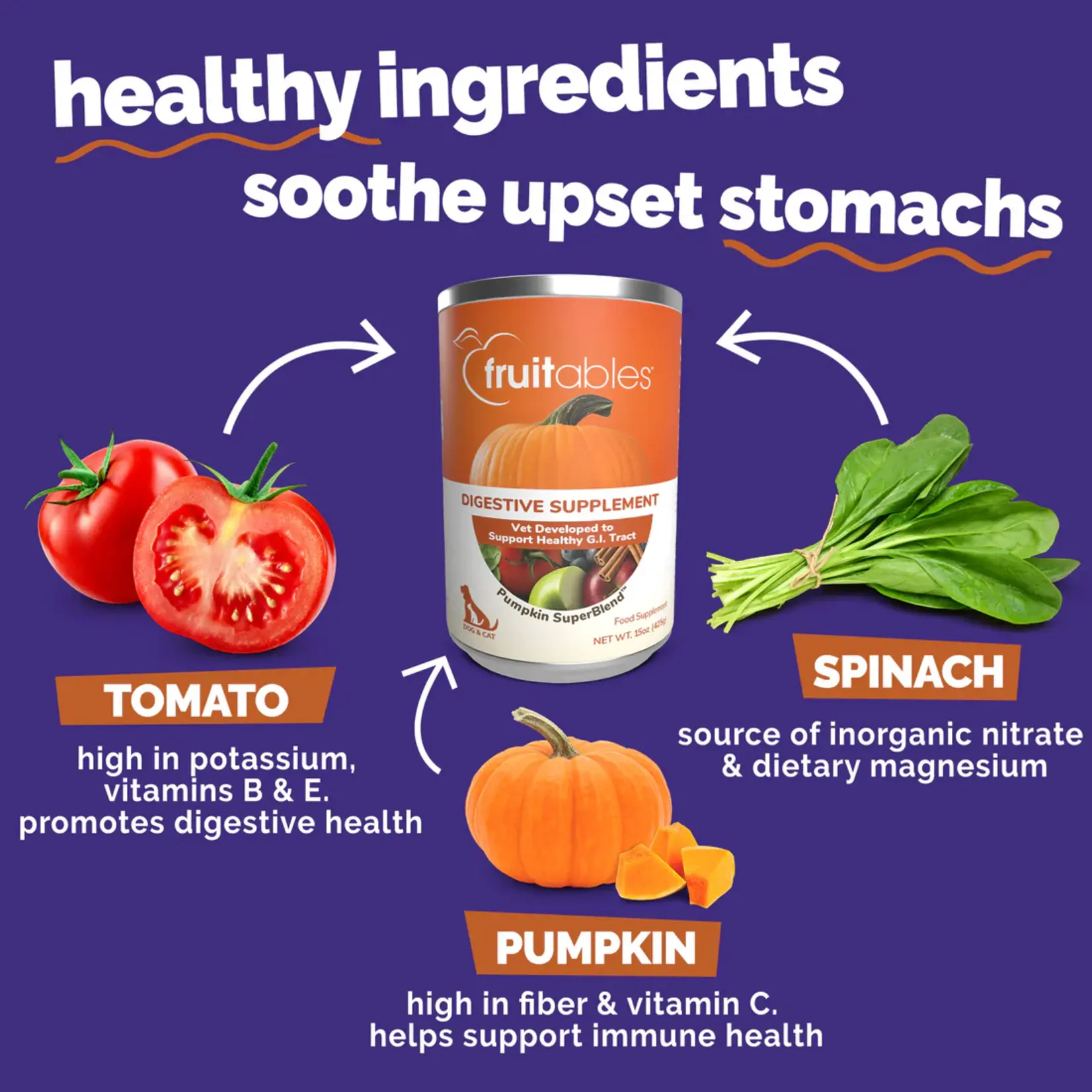 Fruitables Fruitables: Superblend Digestive Supplement 15oz