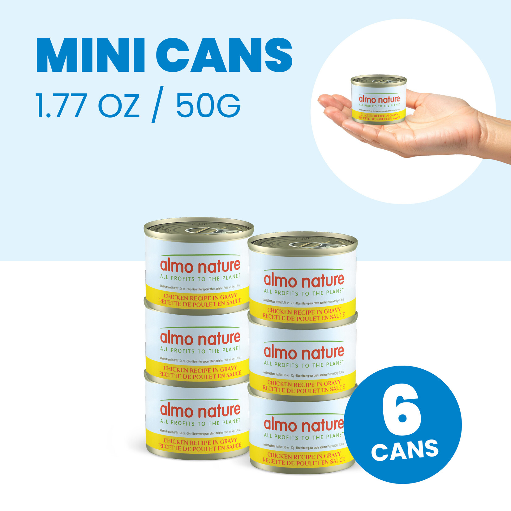 Almo Nature Almo Nature Functionals: Indoor Formula: Chicken 6x50g