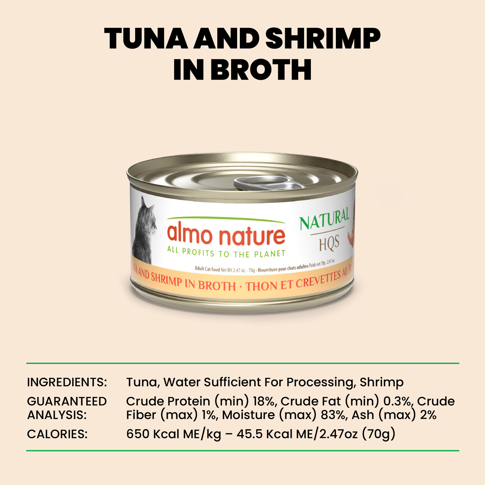 Almo Nature Almo Nature LID: Tuna & Shrimp 70g