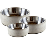 Be One Breed Be One Breed: Stainless Steel Concrete Bowl