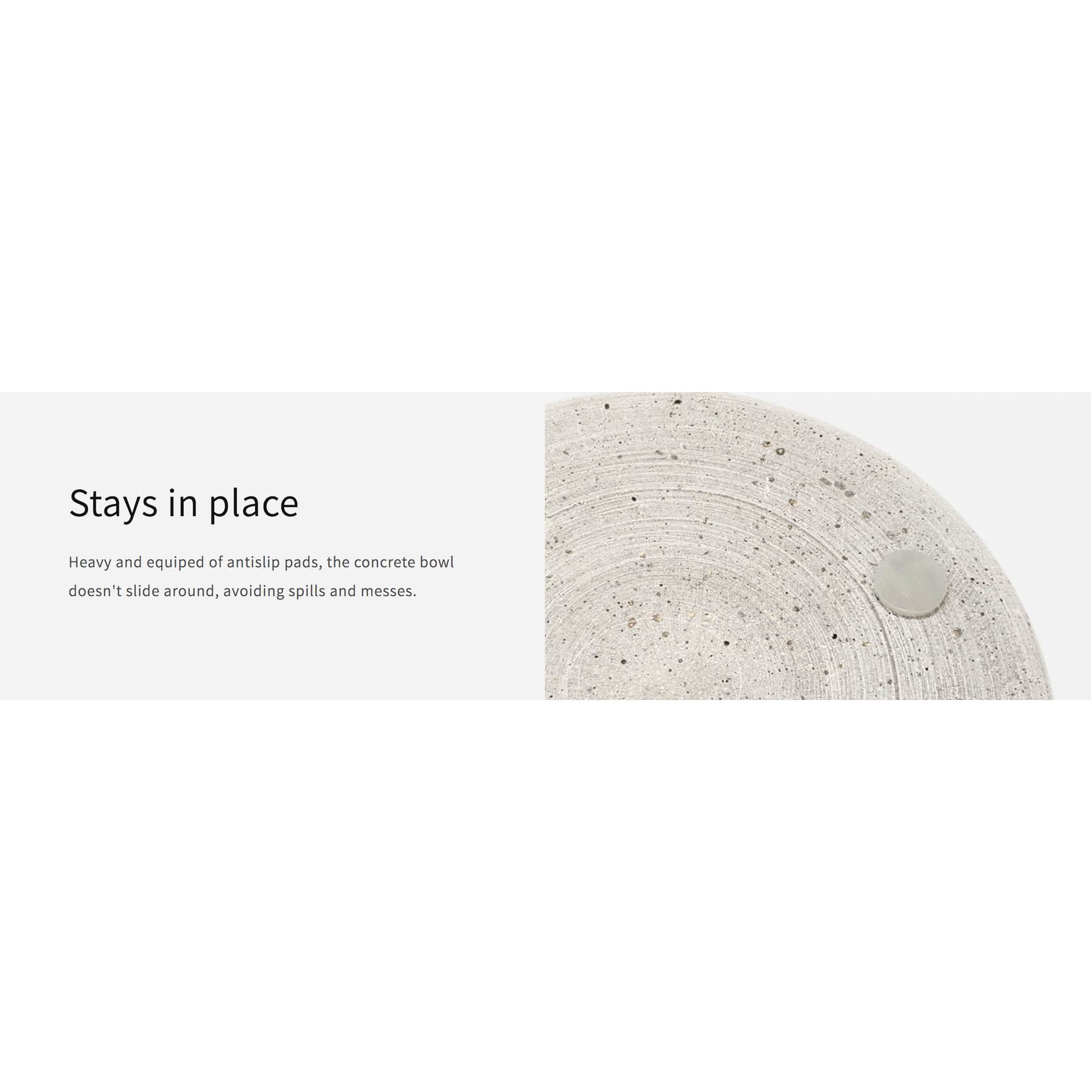 Be One Breed Be One Breed: Stainless Steel Concrete Bowl